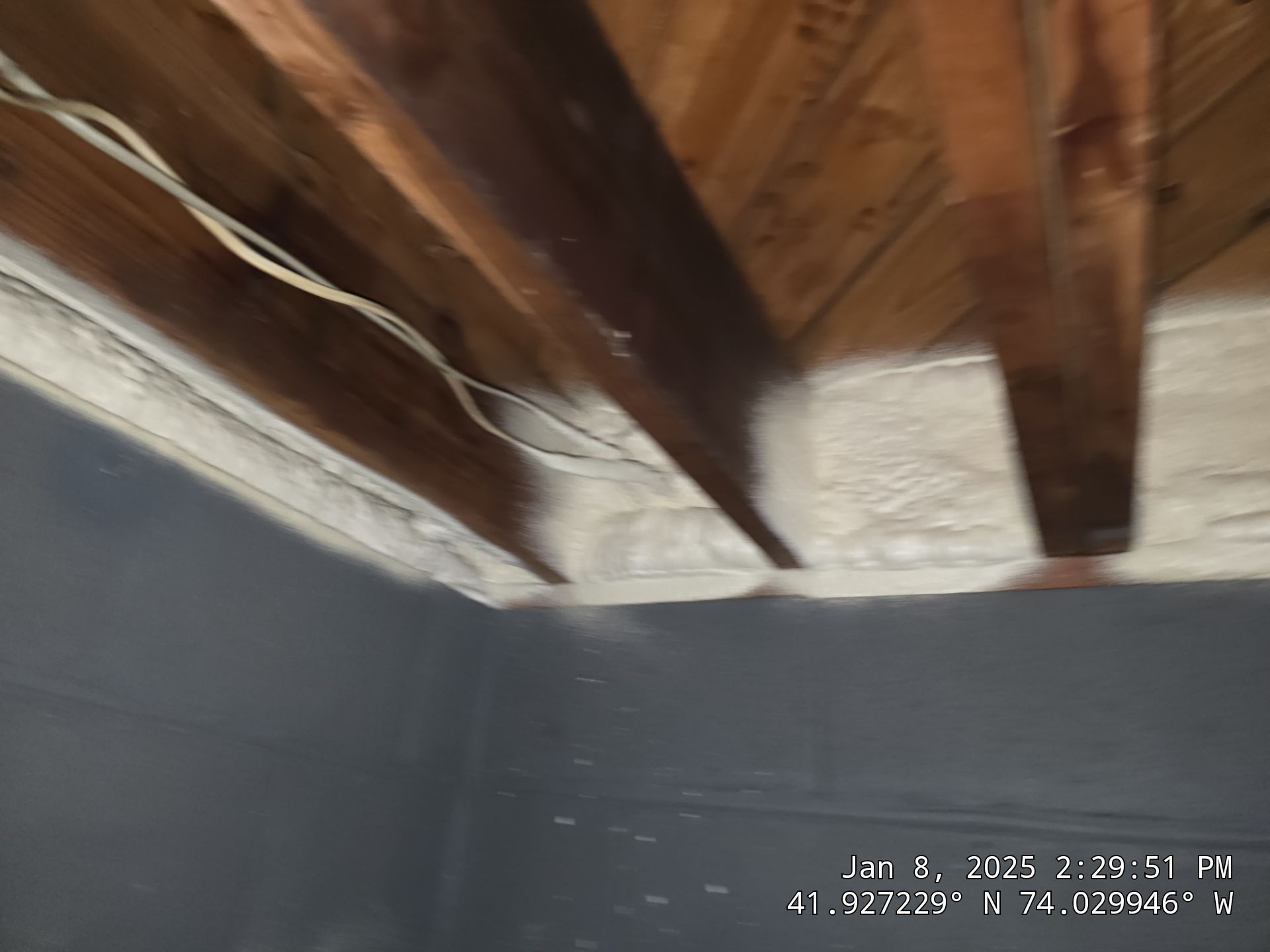 Attic Insulation using Closed Cell Spray Foam by NYS Foam & Energy