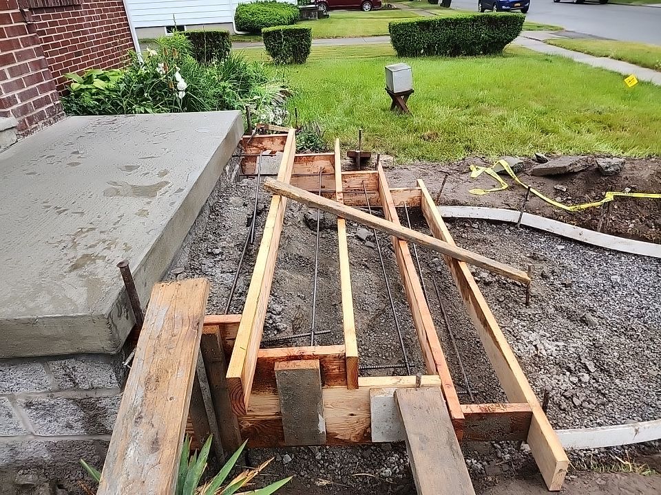 Concrete and Porch by Ivy Lea Construction