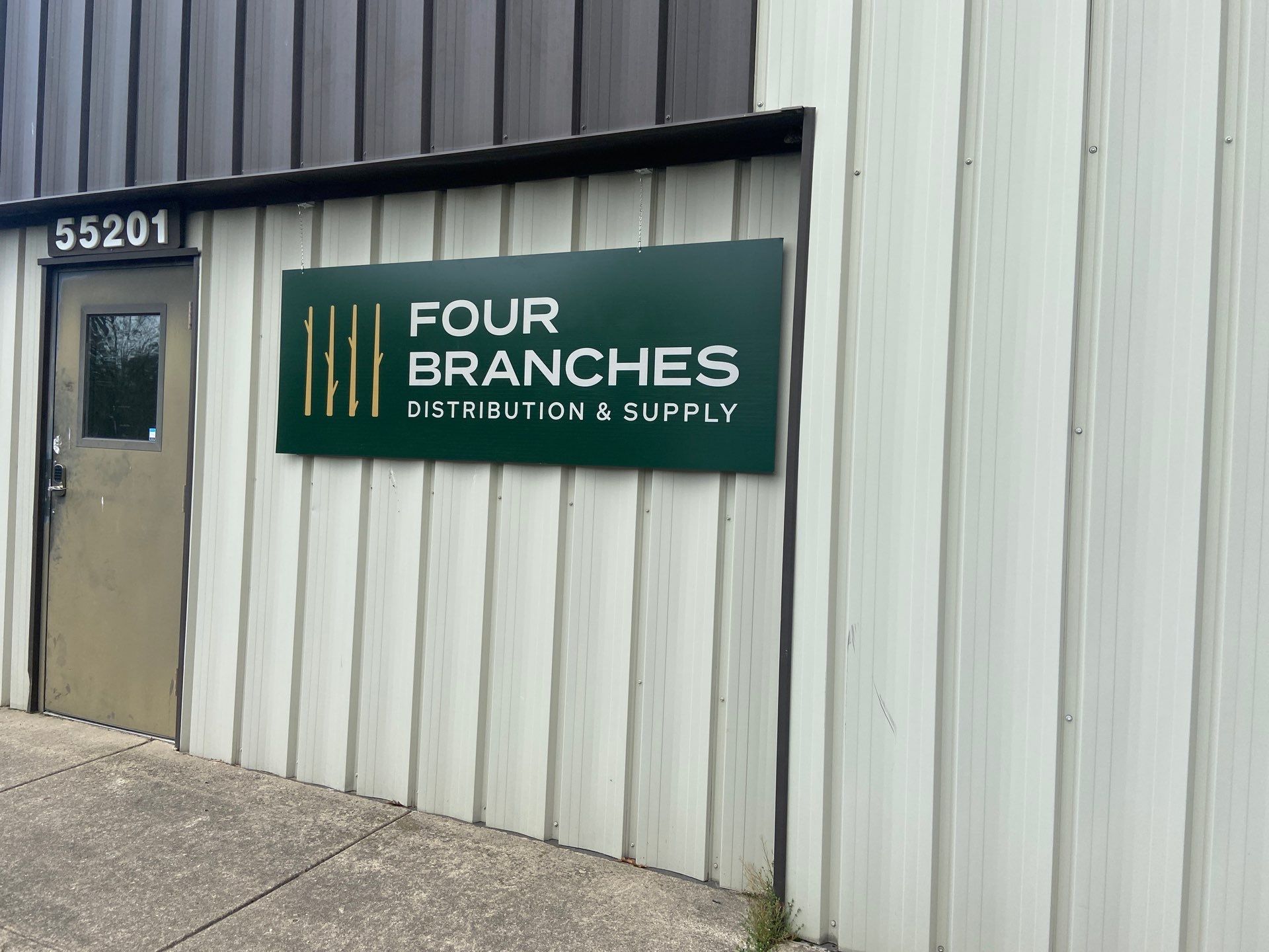 Four Branches Distribution & Supply by Hayes Design co