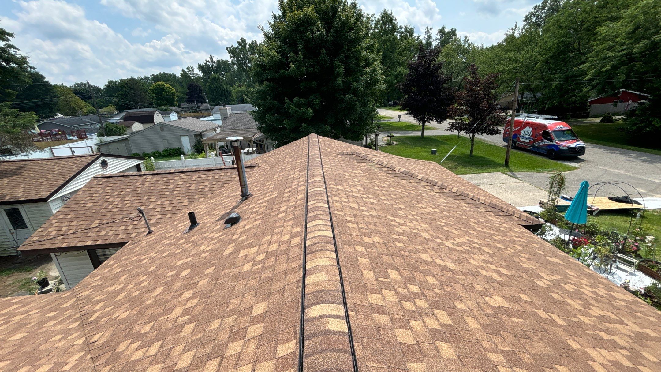 Roof Replacement using CertainTeed Landmark by 180 Contractors