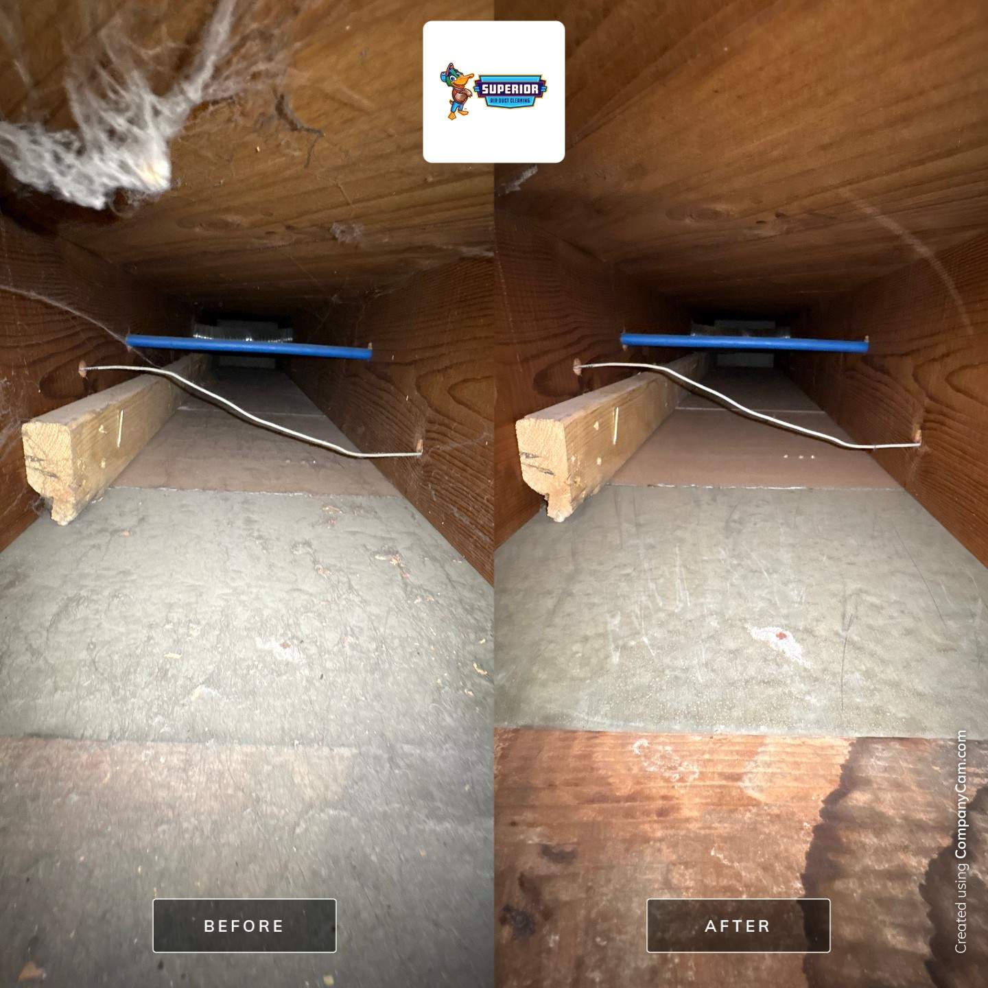Air Duct Cleaning With a Vacuum Truck in Boardman, OH by Superior Air Duct Cleaning