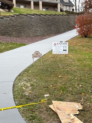 Steep Driveway Project in Sarver