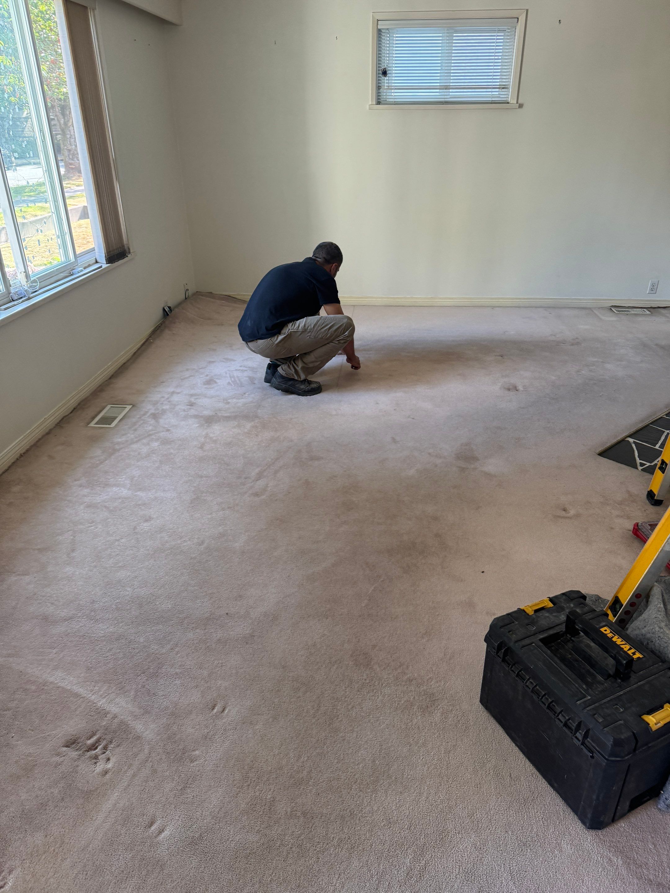 Transform Carpet Flooring To Laminate by YVR Construction Group