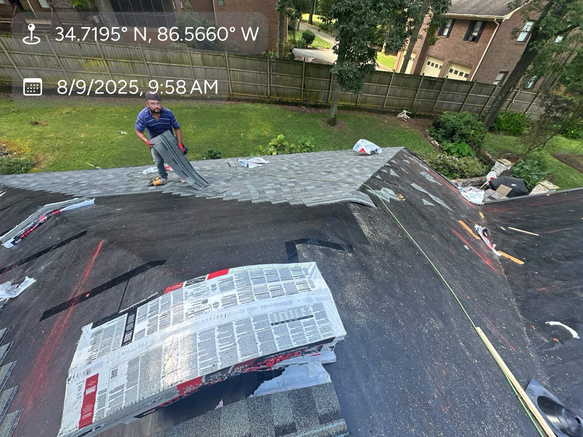 Project in Huntsville by BayCo Roofing