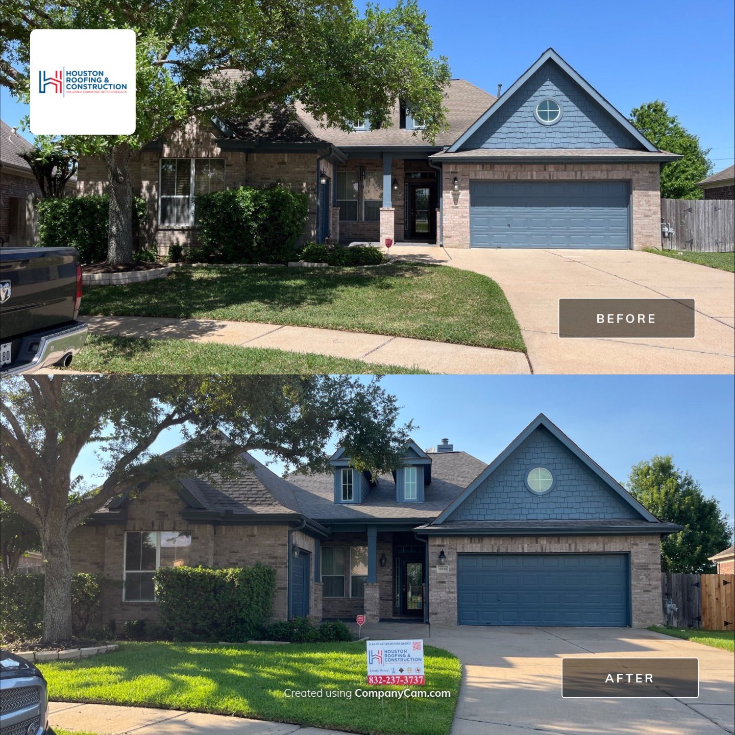 Roof Replacement by Houston Roofing & Construction