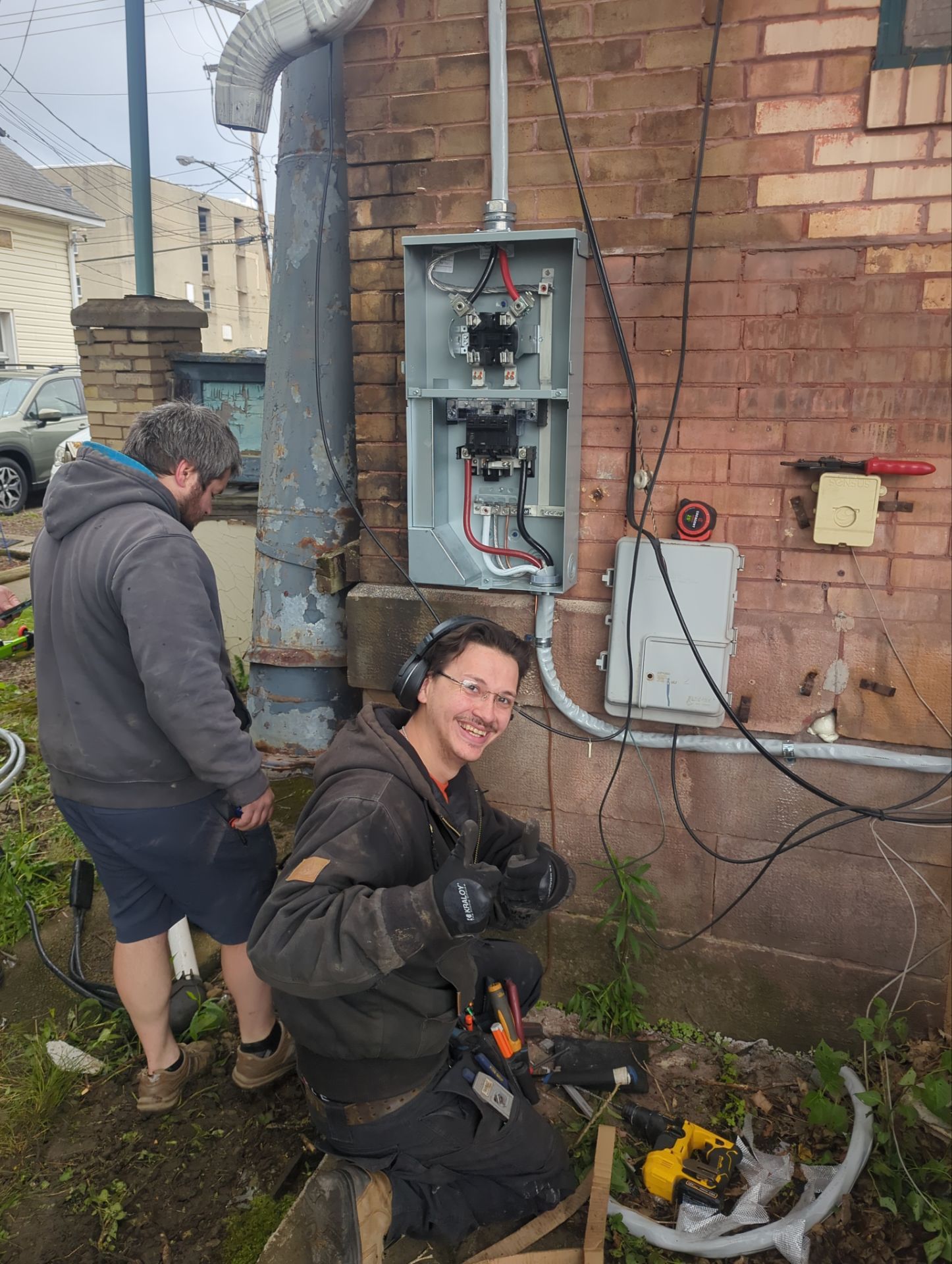 New 200 Amp service on Historic building in Somerset, PA by Kinsmen Electric