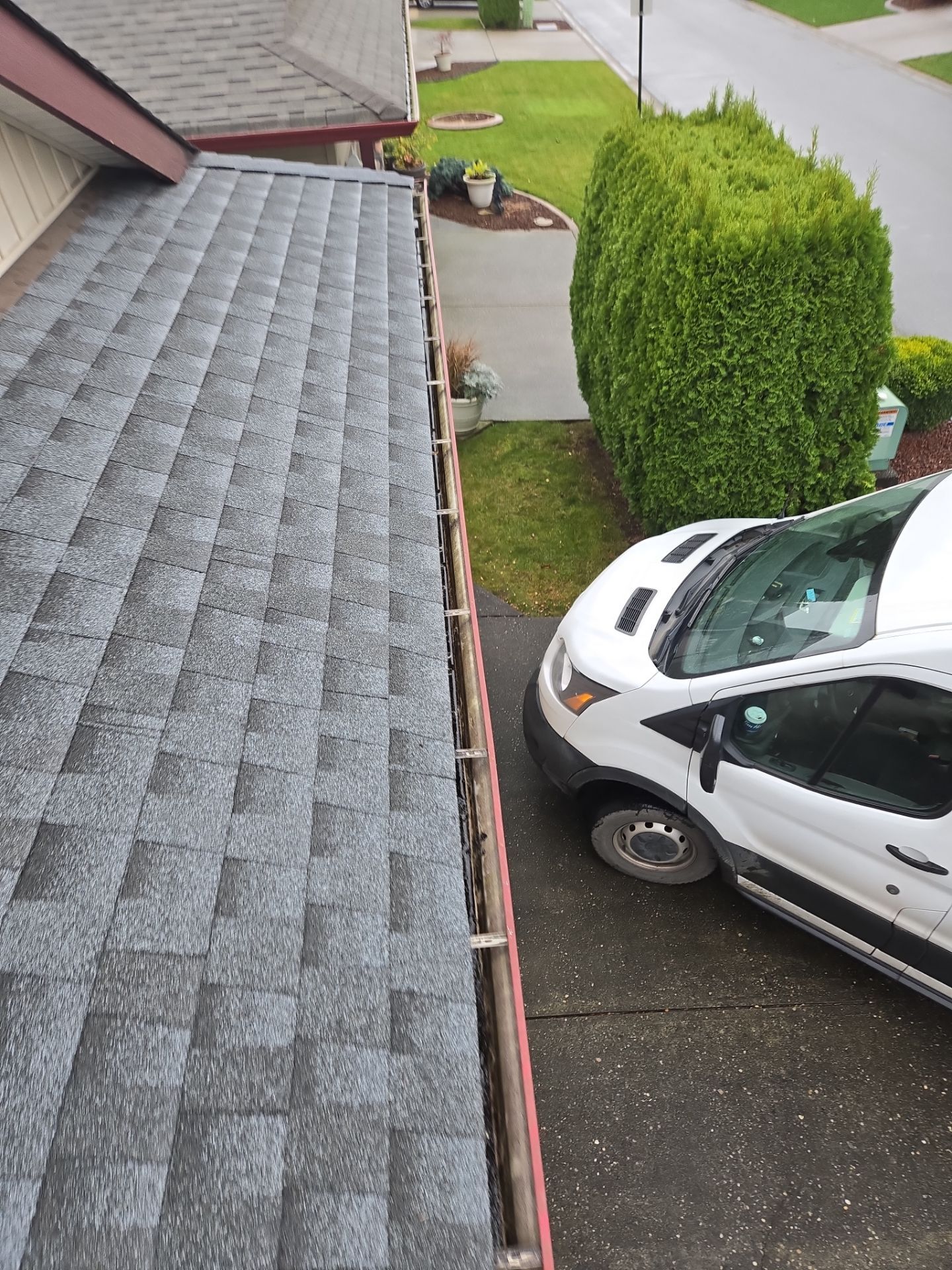 Residential Reroof Shingle - Pewter Grey by Top Notch Roofing Inc