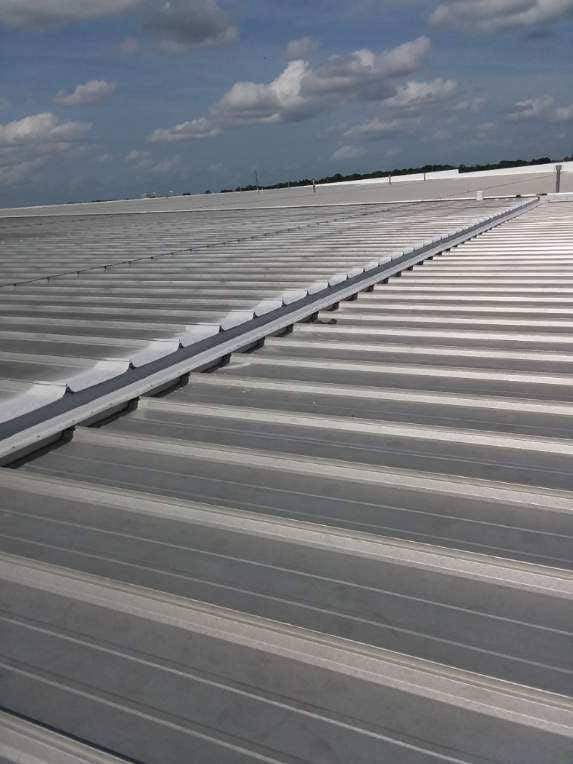 122,220 SQ Ft Standing Seam Metal Roof Restoration in Buford by Southern Roof Solutions