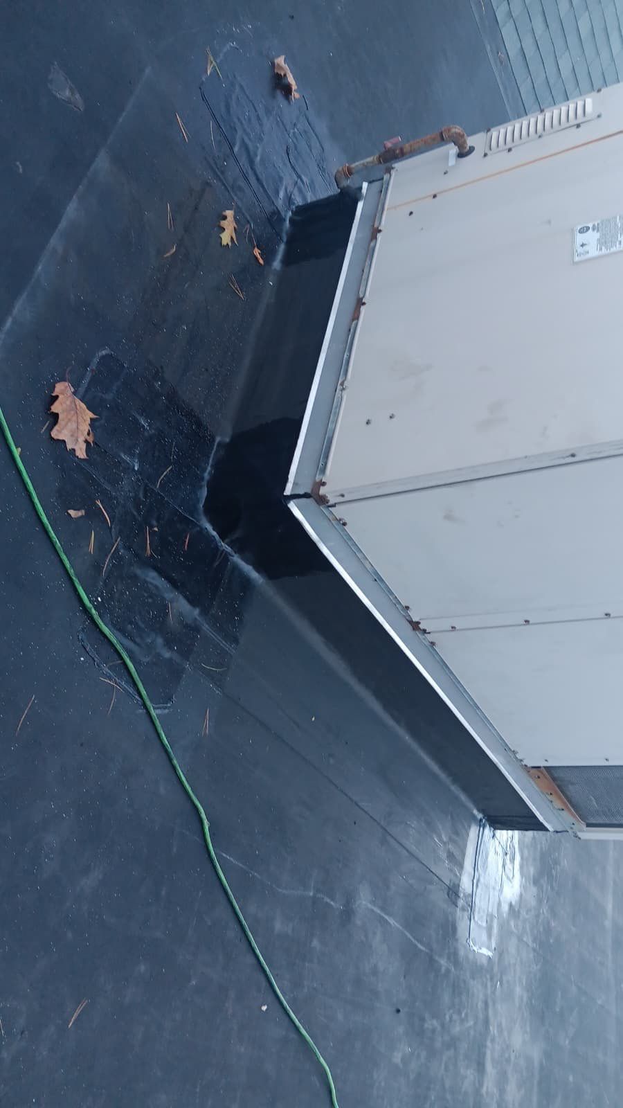 Acton EPDM Roof Edge Reconstruction with Tapered Insulation System by Mighty Dog Roofing of Greater Middlesex County