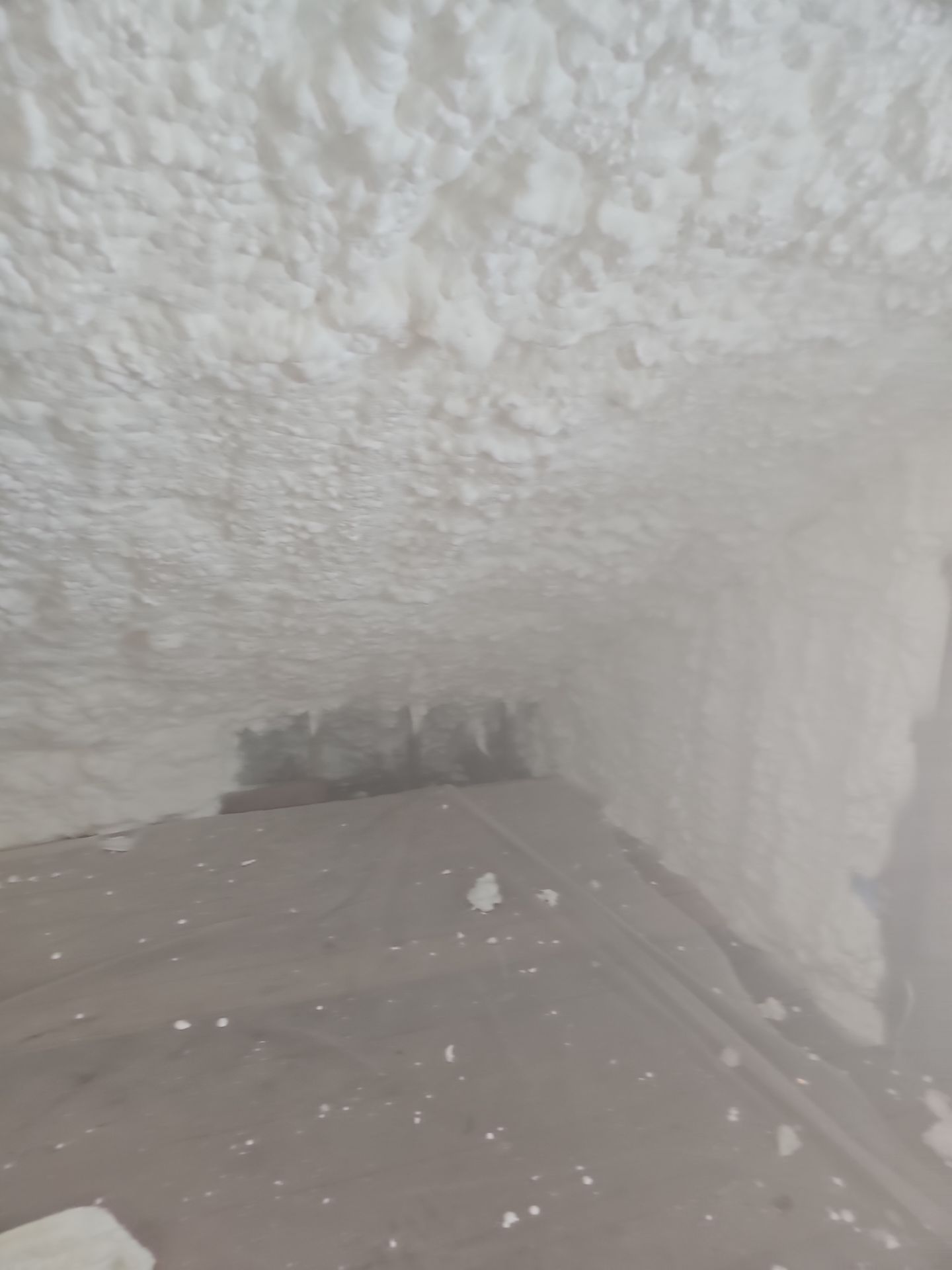 Attic Insulation using open cell spray foam by NYS Foam & Energy