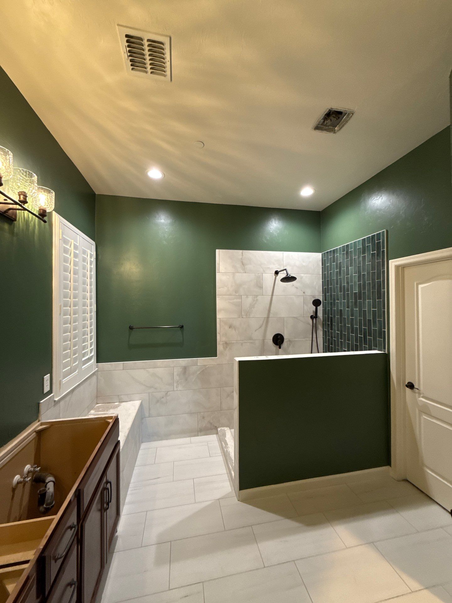 Golden Ranch Bathroom Remodel by Workman Company LLC 