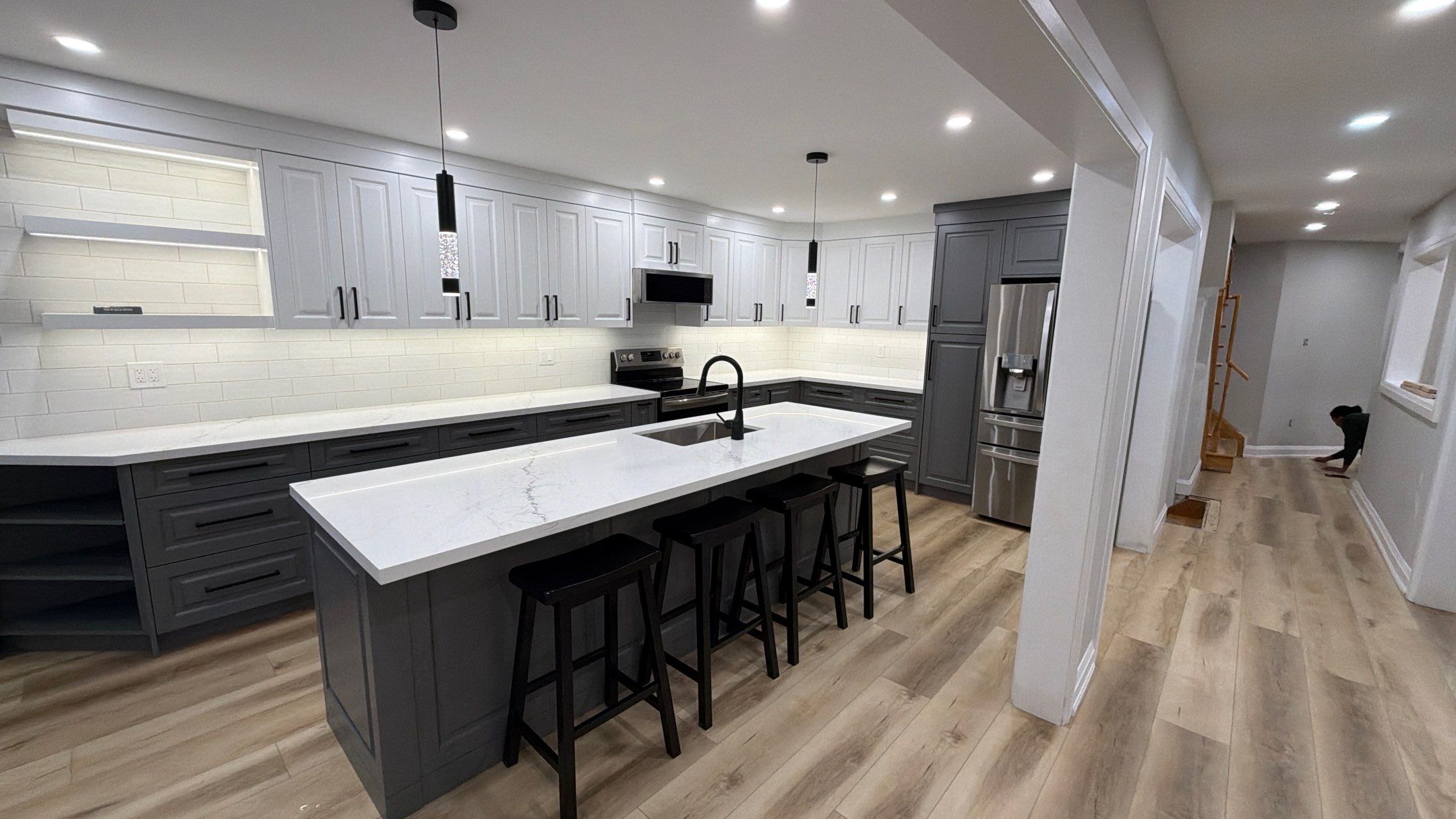 Bowmanville Main Floor Reno by Cornerstone Construction