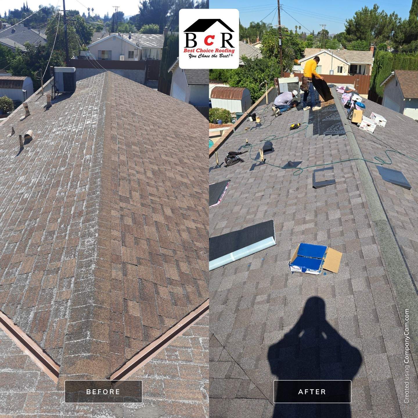 Residential Roofing Installation using Owens Corning Duration Cool by West Coast Roofing Los Angeles