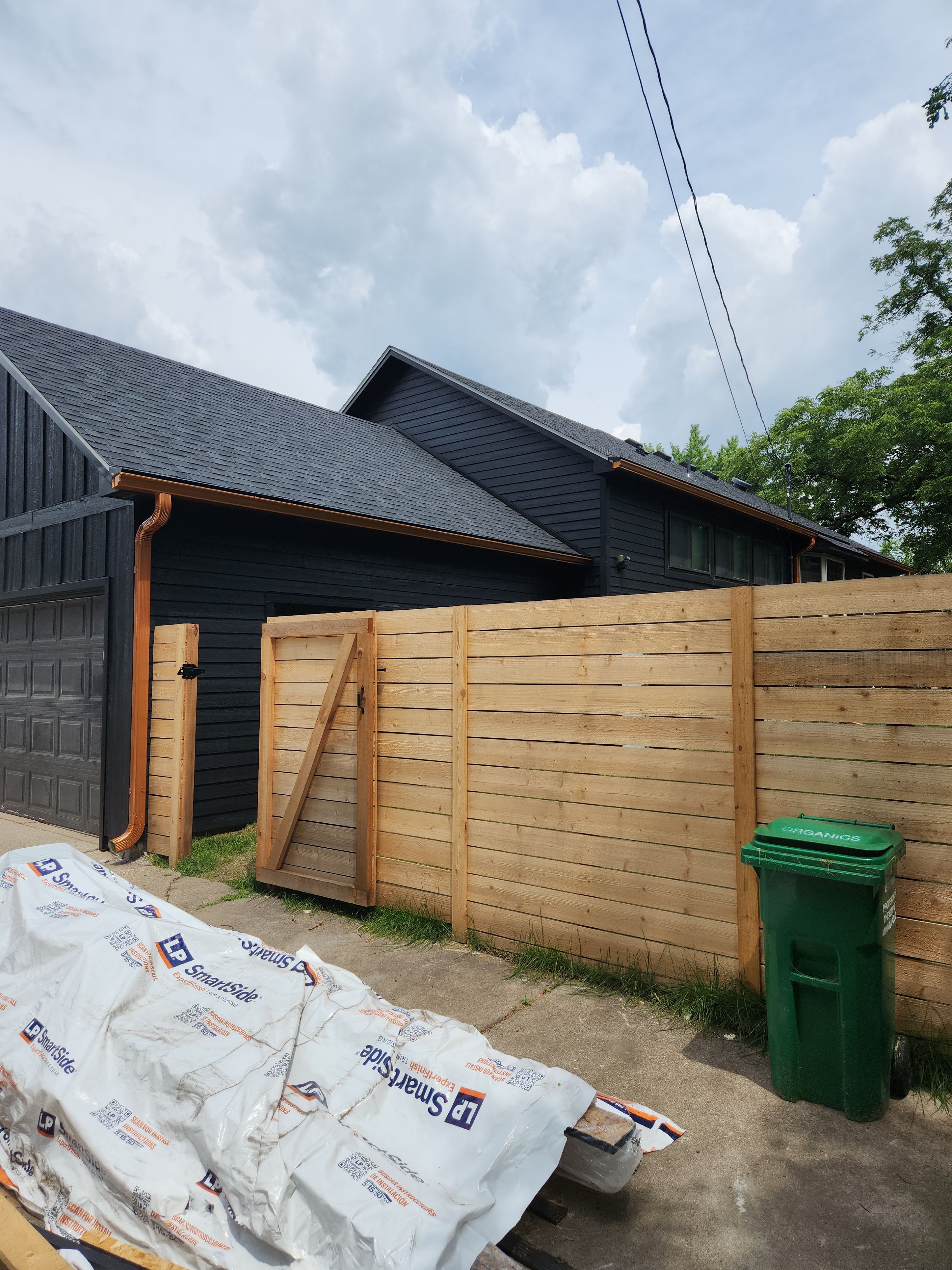 5" Copper-Look Seamless Gutters with Gutter Covers – Minneapolis, MN by Next Level Seamless Gutters / Exteriors Inc.