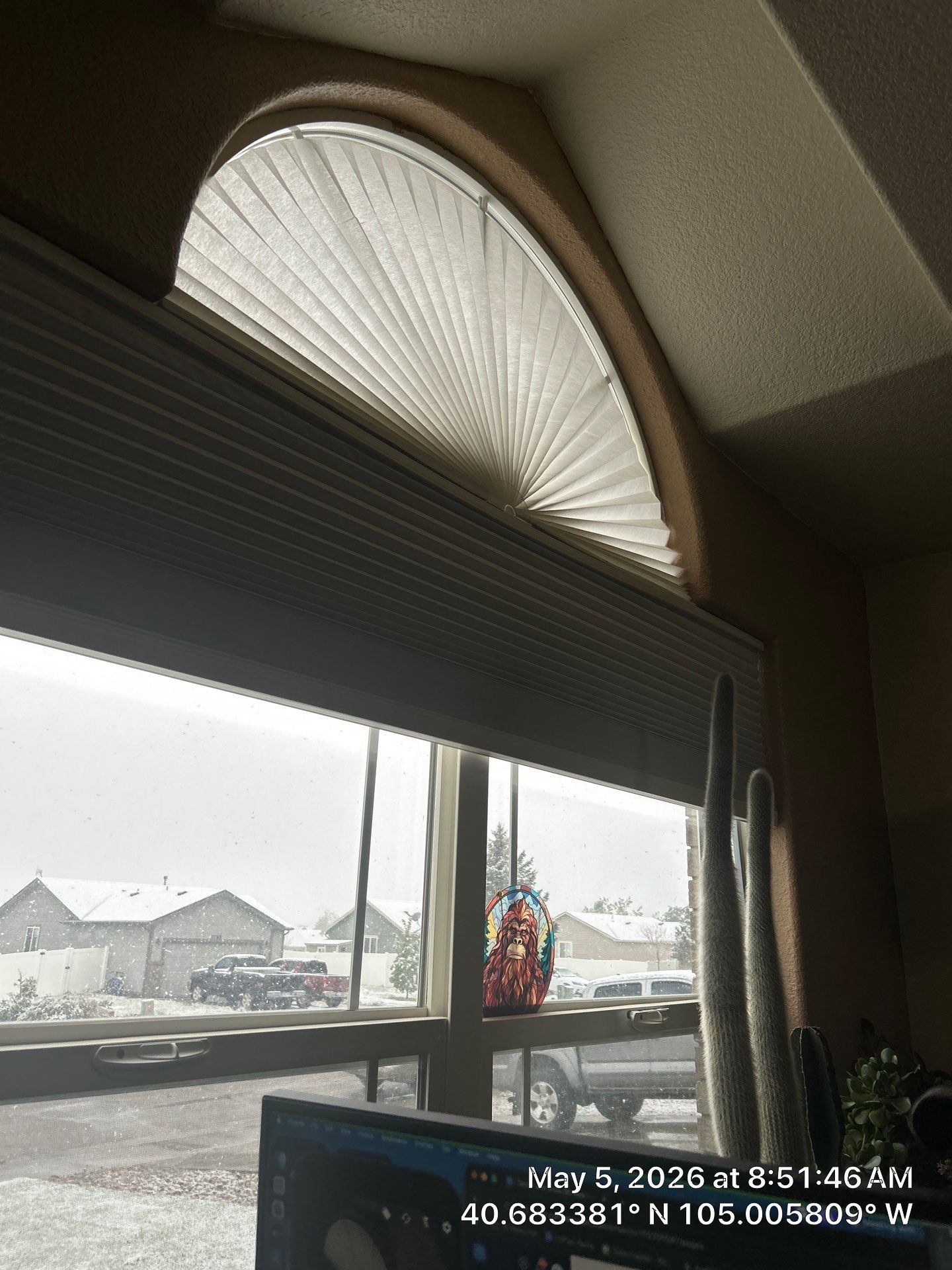 Custom Window Treatment Installation for Wellington New Construction Home by CompanyCam Sales Demo