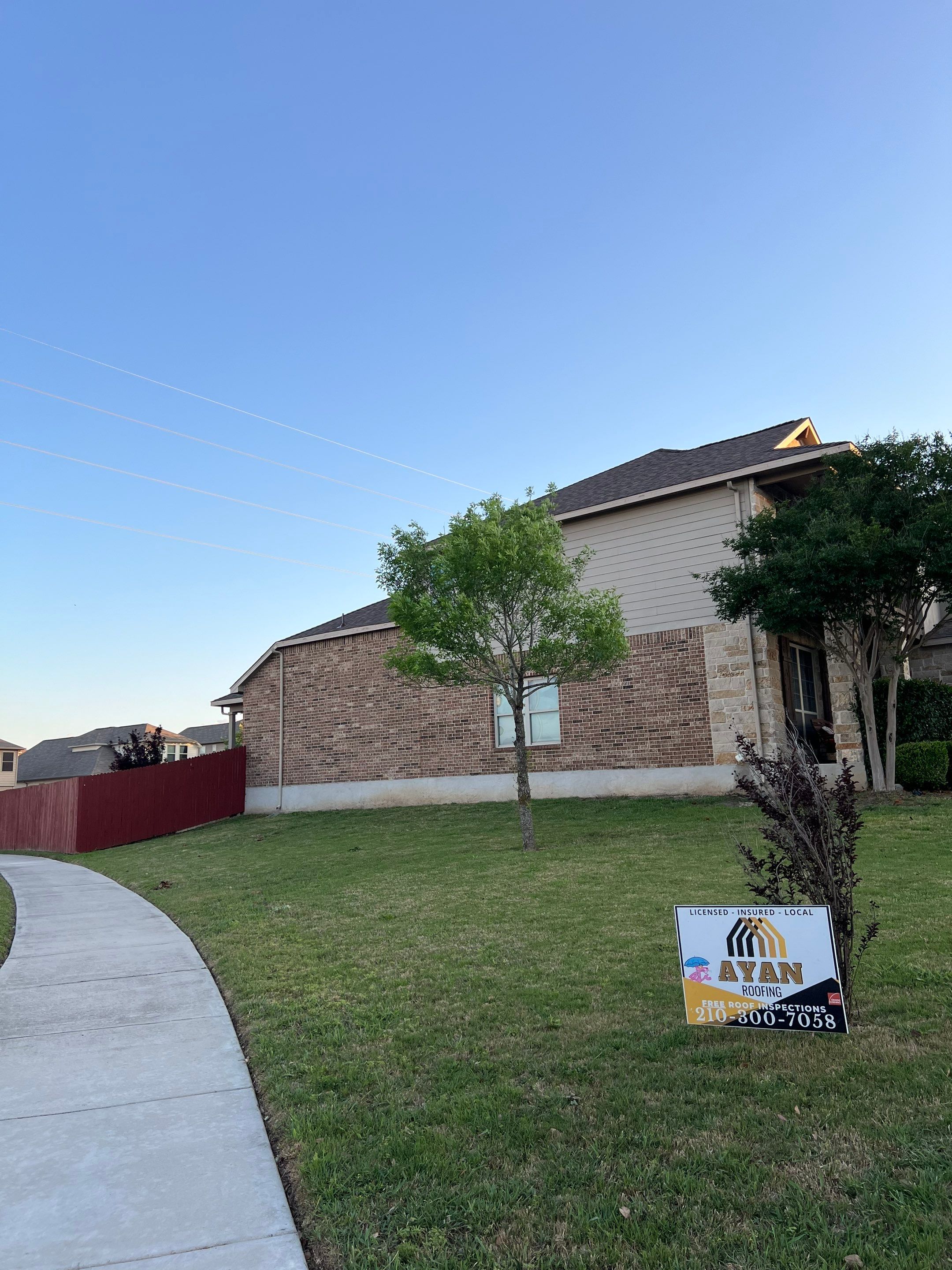 Teak Roof Replacement & Gutter Installation | San Antonio, TX by Ayan Roofing