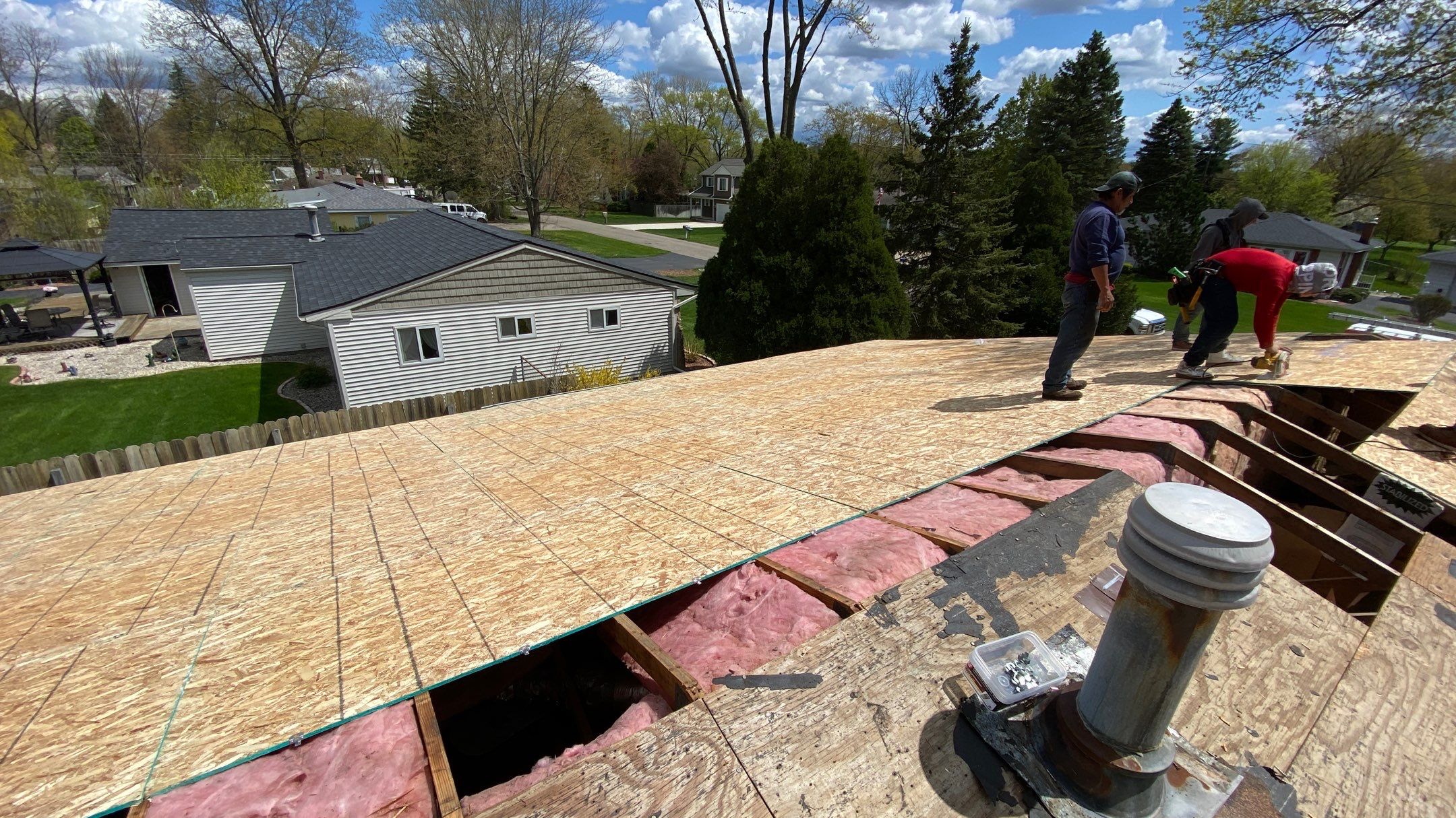 Roof Replacement using CertainTeed Landmark by 180 Contractors