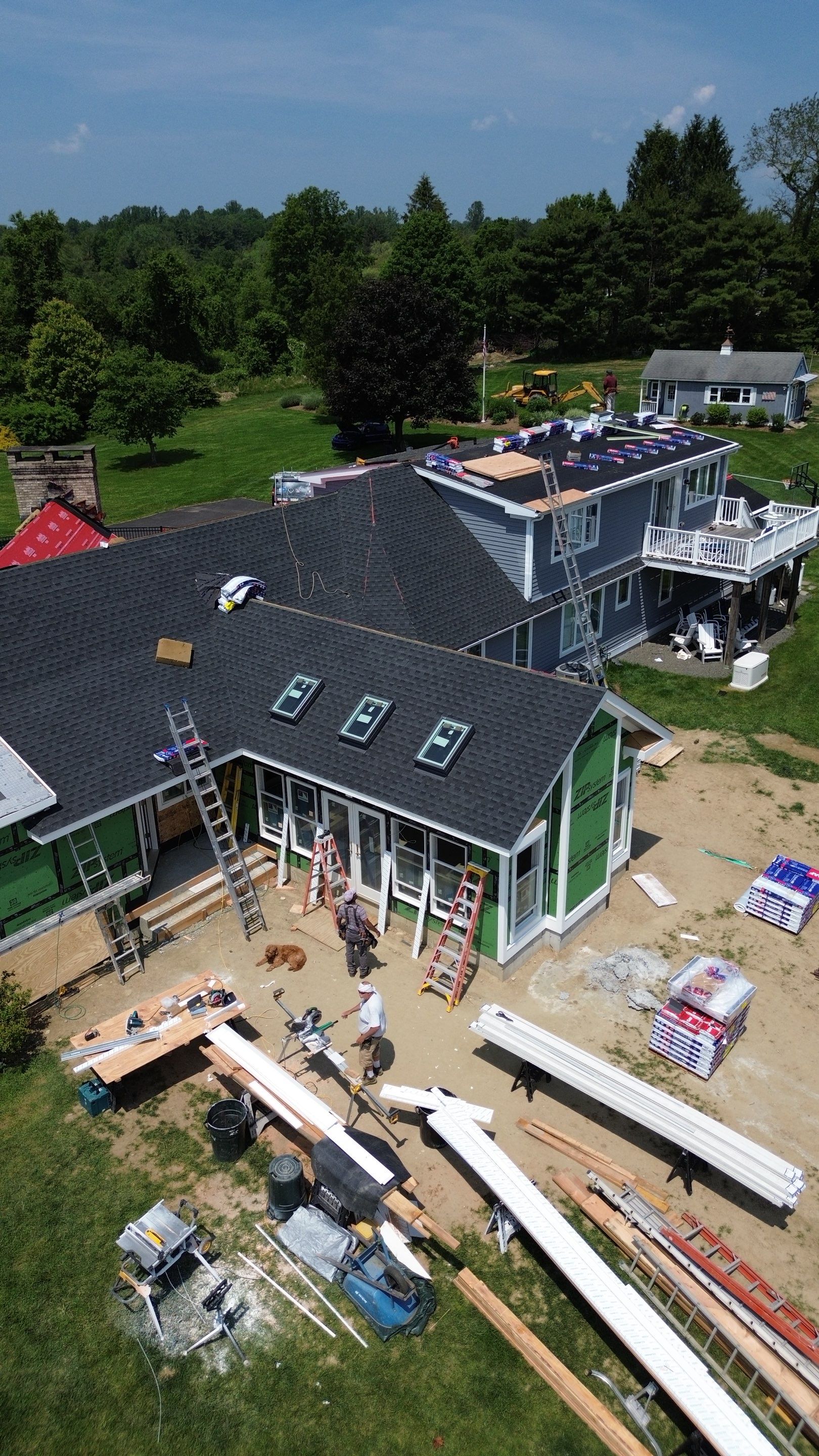 Full Roof Replacement by Lecla Home Improvements and Roofing INC