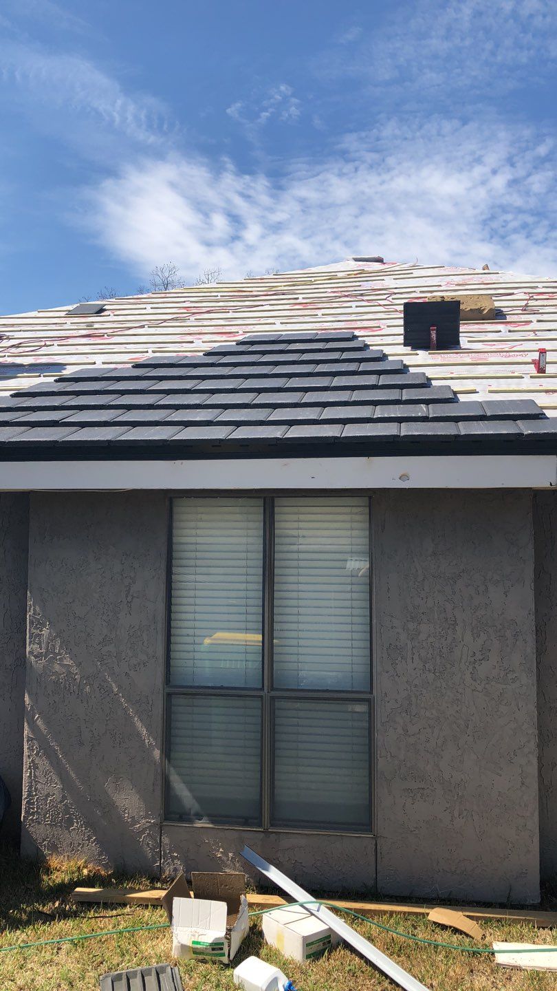 Charcoal Boral Slate Tile by First Out Roofing 