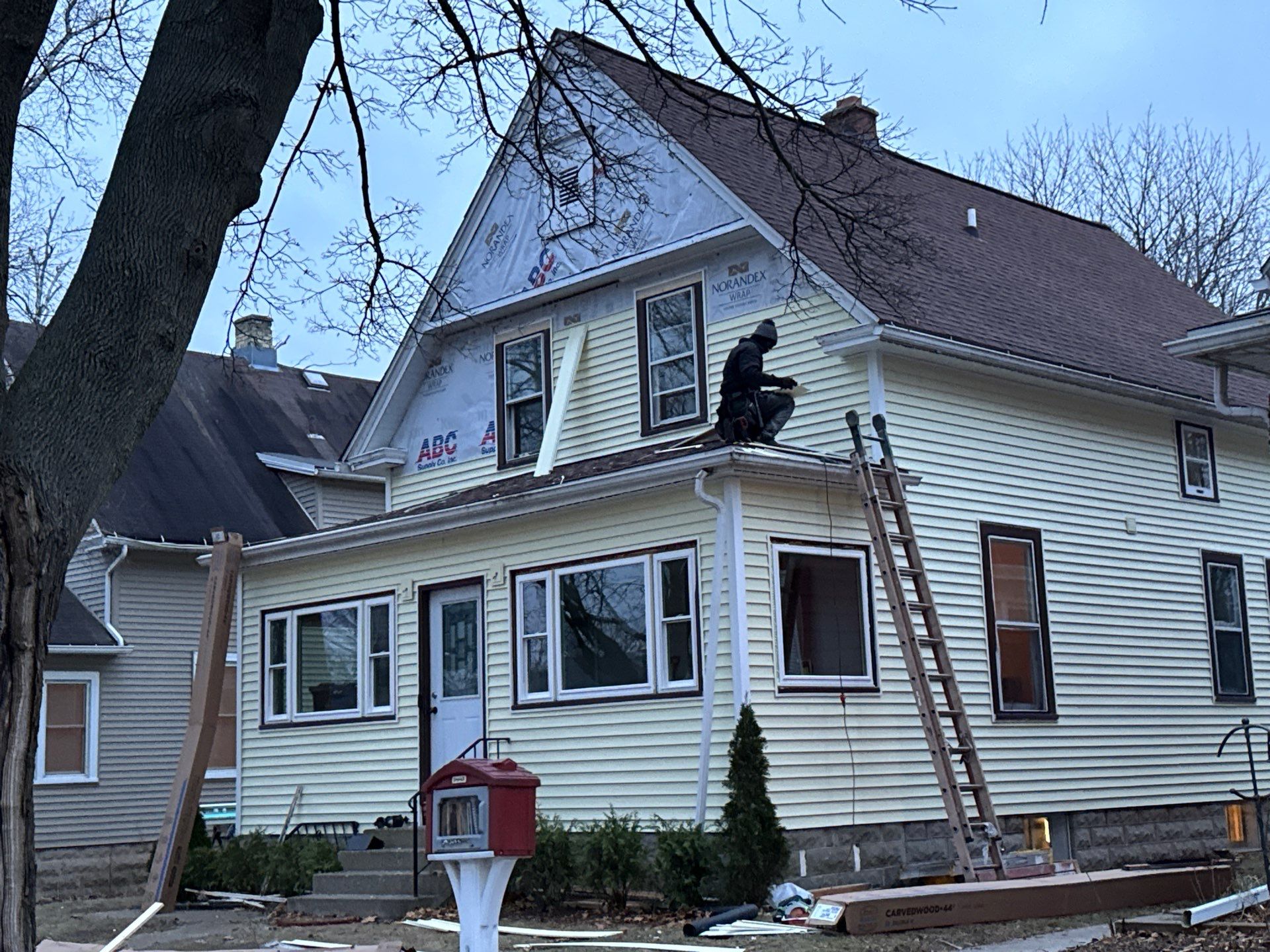 Sunshine siding install !  by Gellings Roofing and Siding LLC