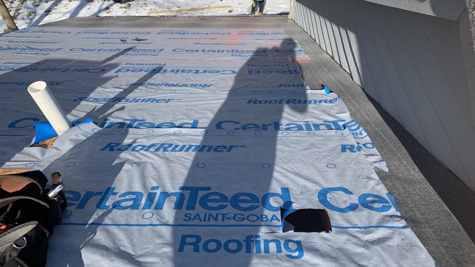 Roof Replacement using CertainTeed Landmark by 180 Contractors