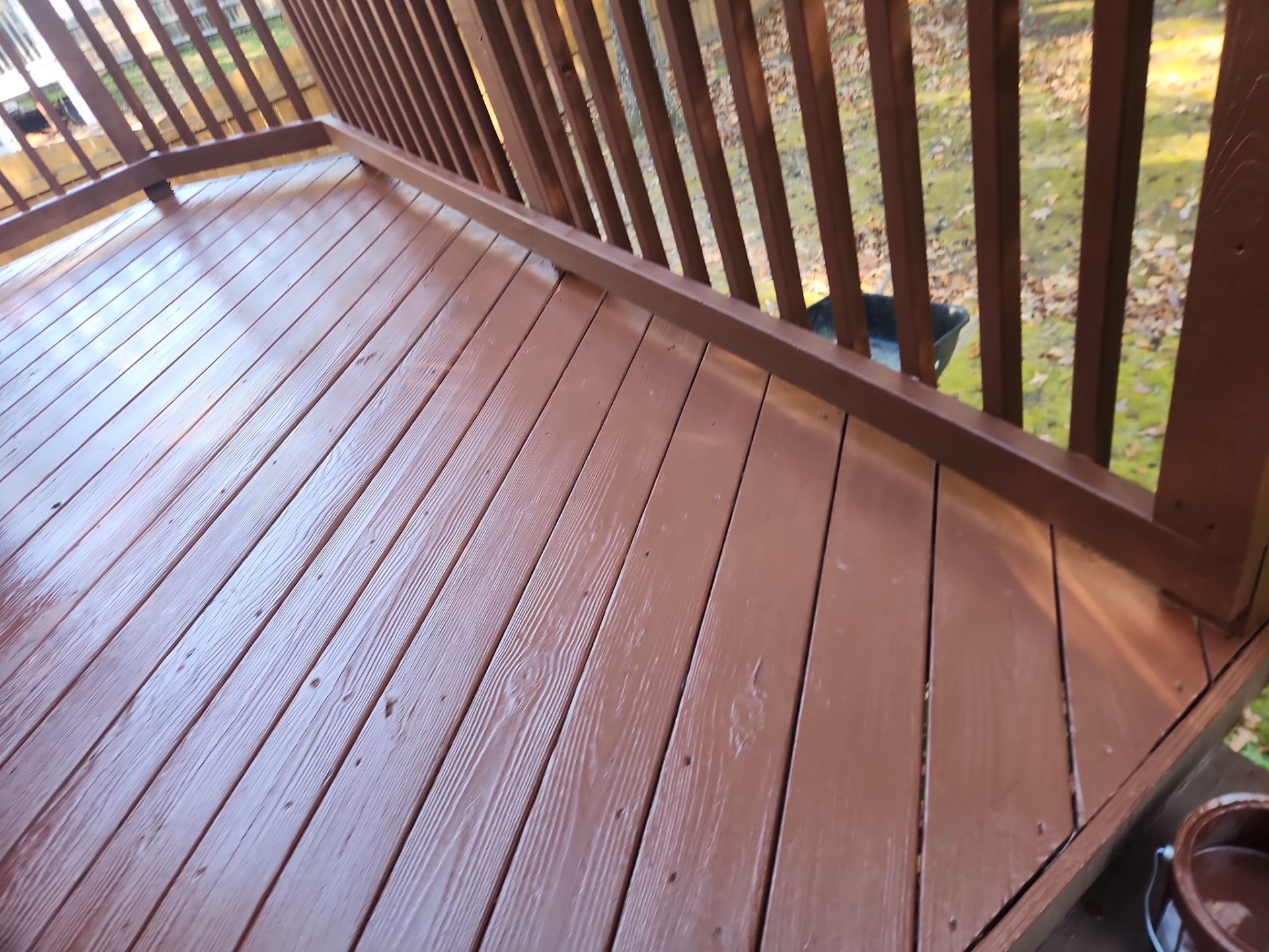Wood Deck using Wood Stain by DuraSeal