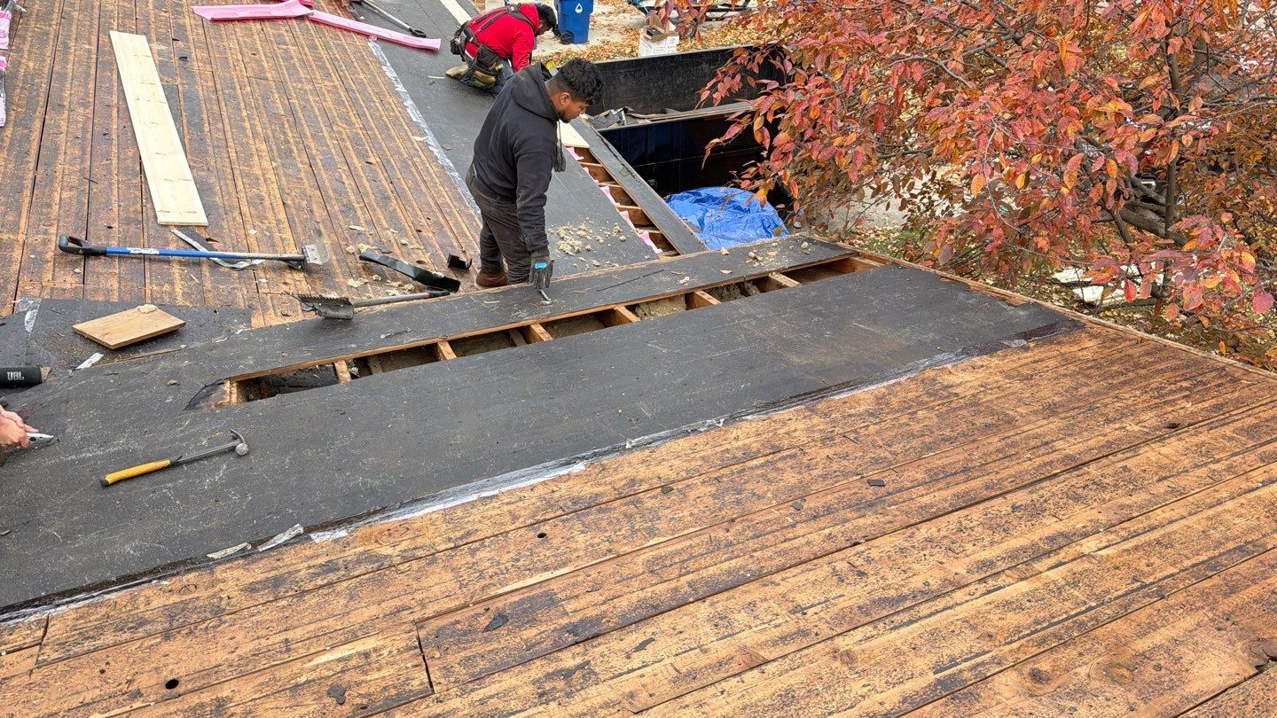 Roof Replacement using Owens Corning Slatestone Gray by 180 Contractors