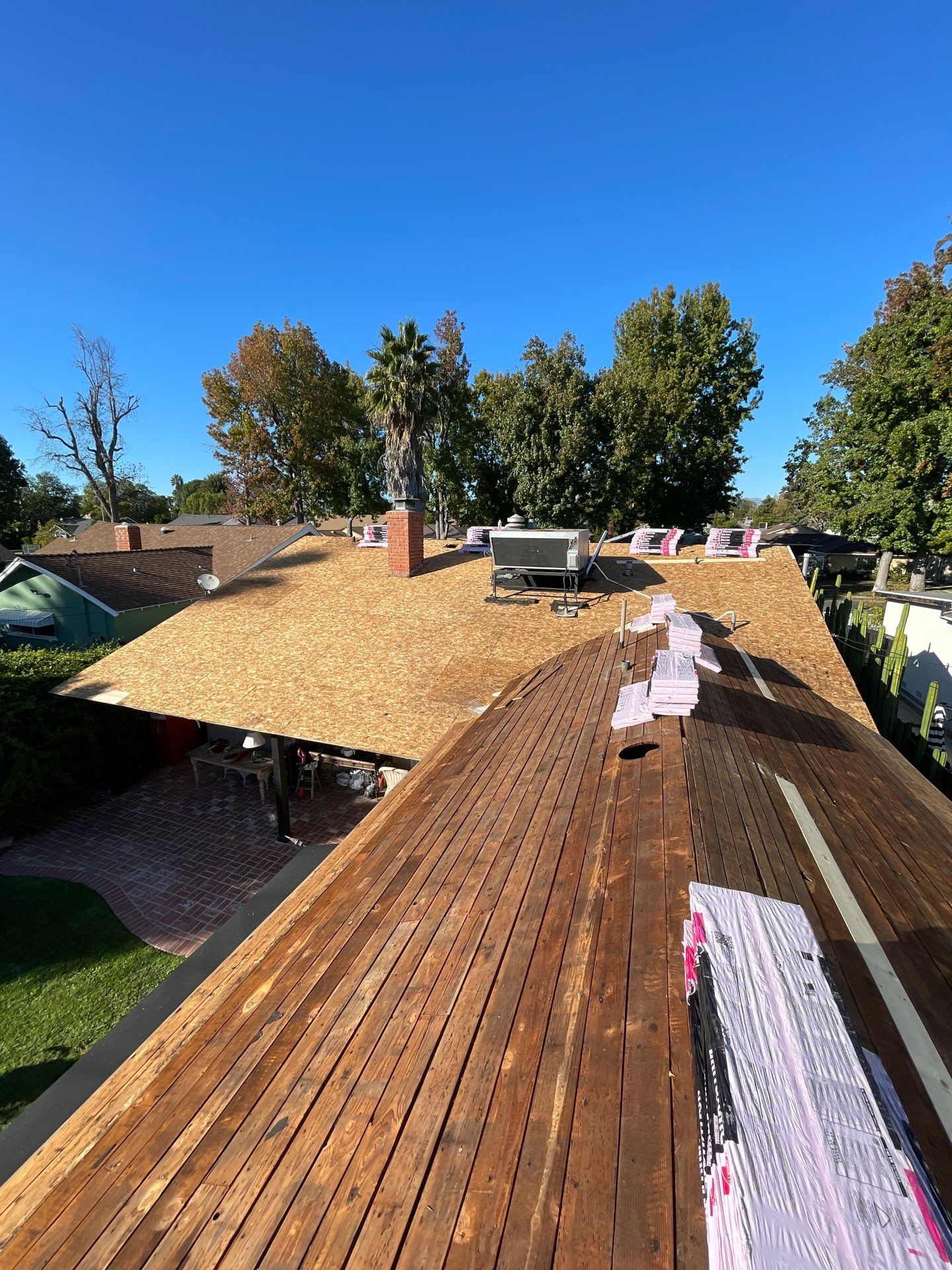 Partial reroof - Residential Project in LA by Hull Brothers Roofing