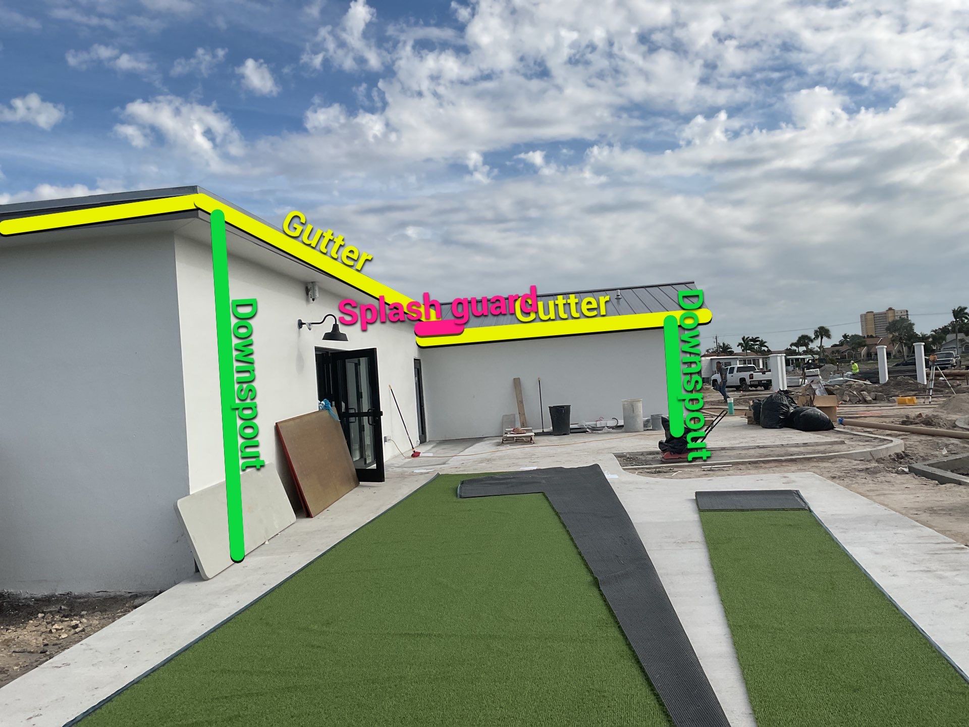 Custom Gutter Design and Installation in Fort Myers FL by Gutter Professor by Gutter Professors