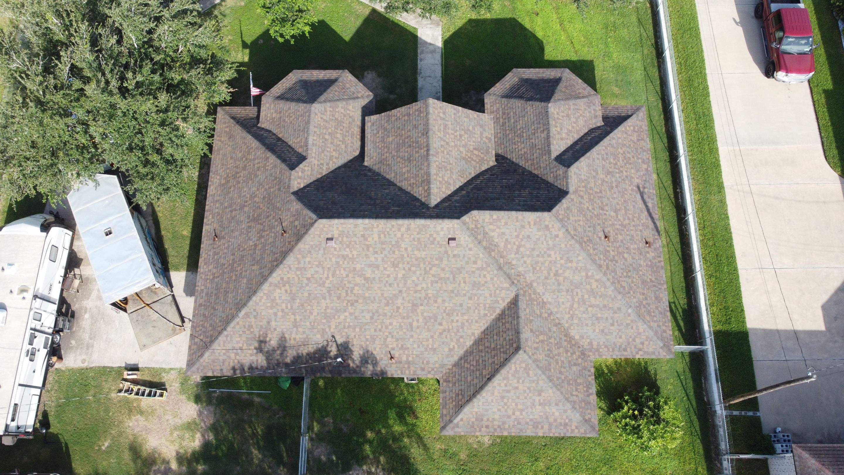 Project in Edinburg by Marva Roofing