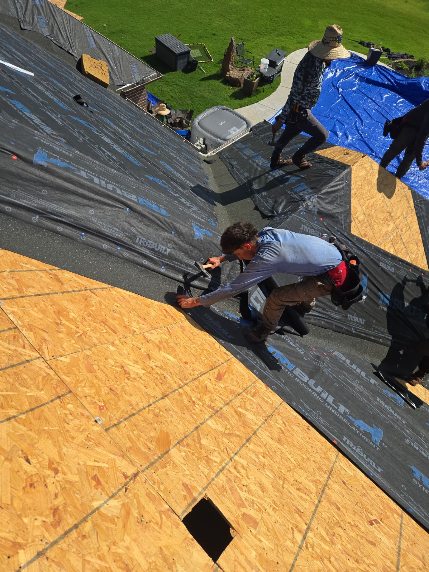 Project in Azle by Lonestar Roofing and Restoration LLC.