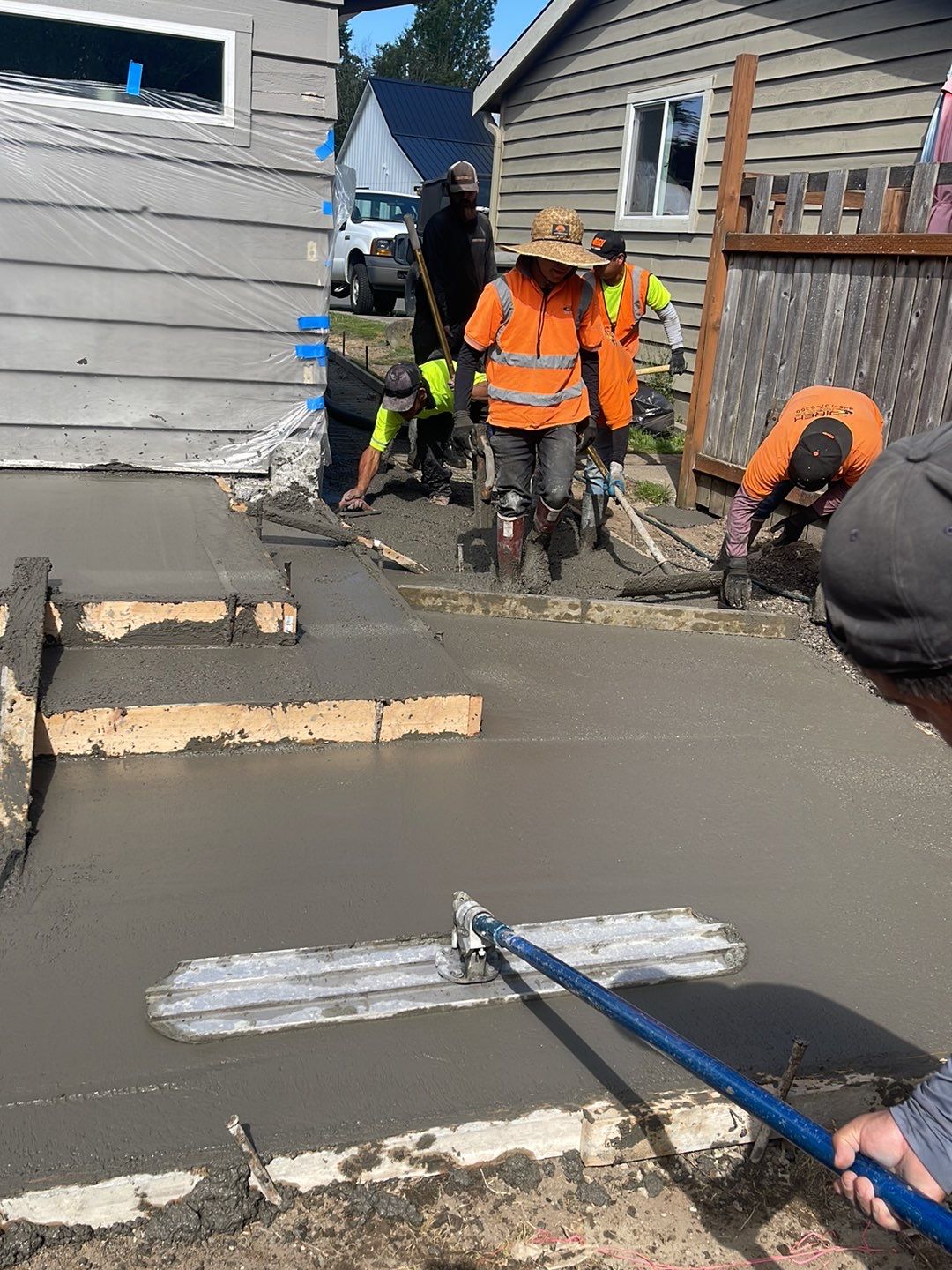 Chris | Stamped Concrete Patio, Walkway & Steps by Jireh Asphalt & Concrete Inc 