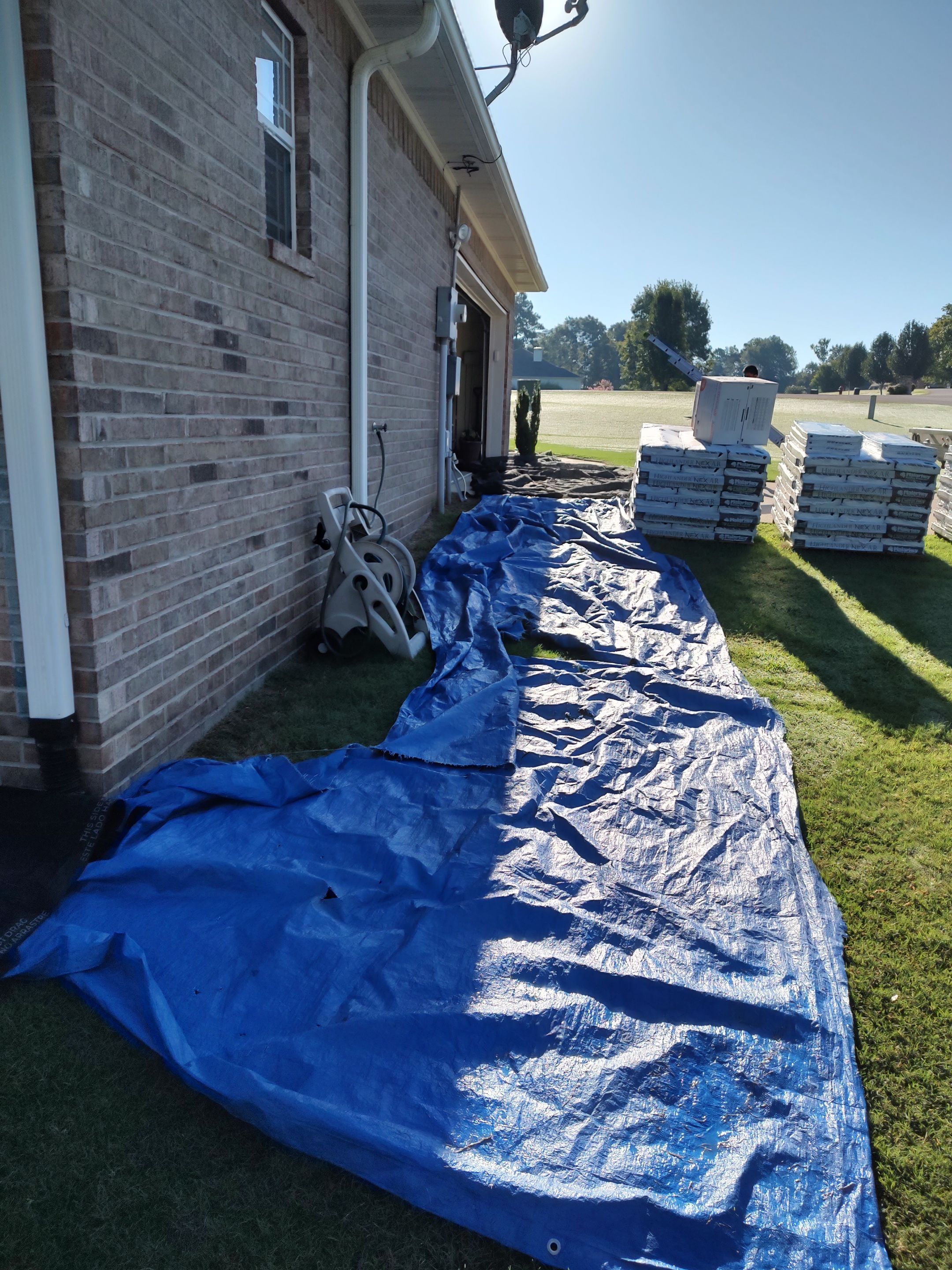 Residential Roofing Repair using Malarkey Highlander: Natural Wood by Hostetler Roofing