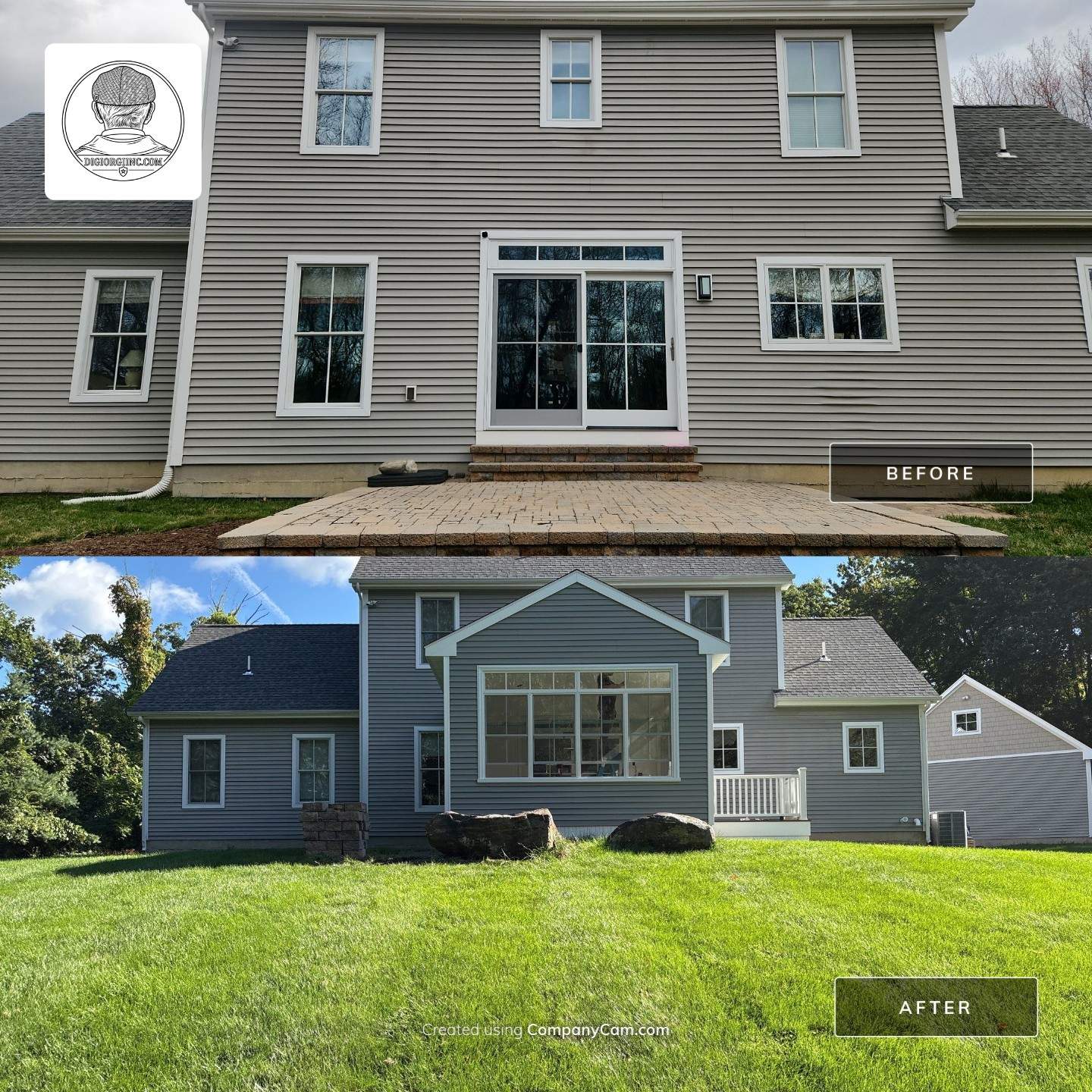 Beautiful sunroom addition  by DiGiorgi Roofing and Siding Inc