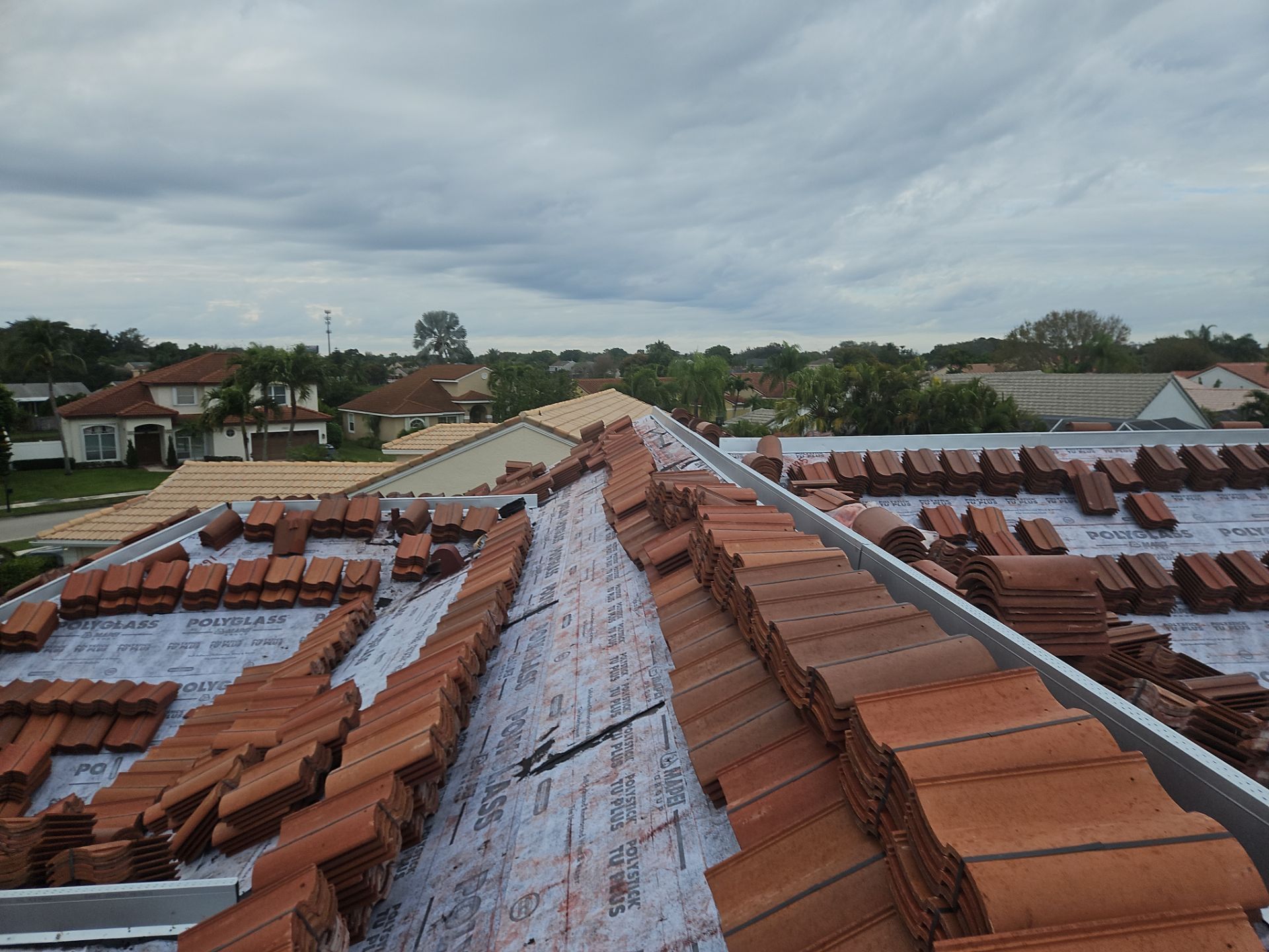 Residential Roofing Installation using WestLake Roofing Tile by BLUES BROTHERS ROOFING