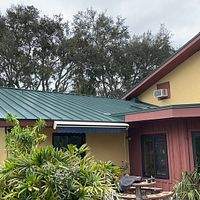 24ga 1.5" Snap-Lock Hartford Green  by Total Roofing System The Metal Roof Experts