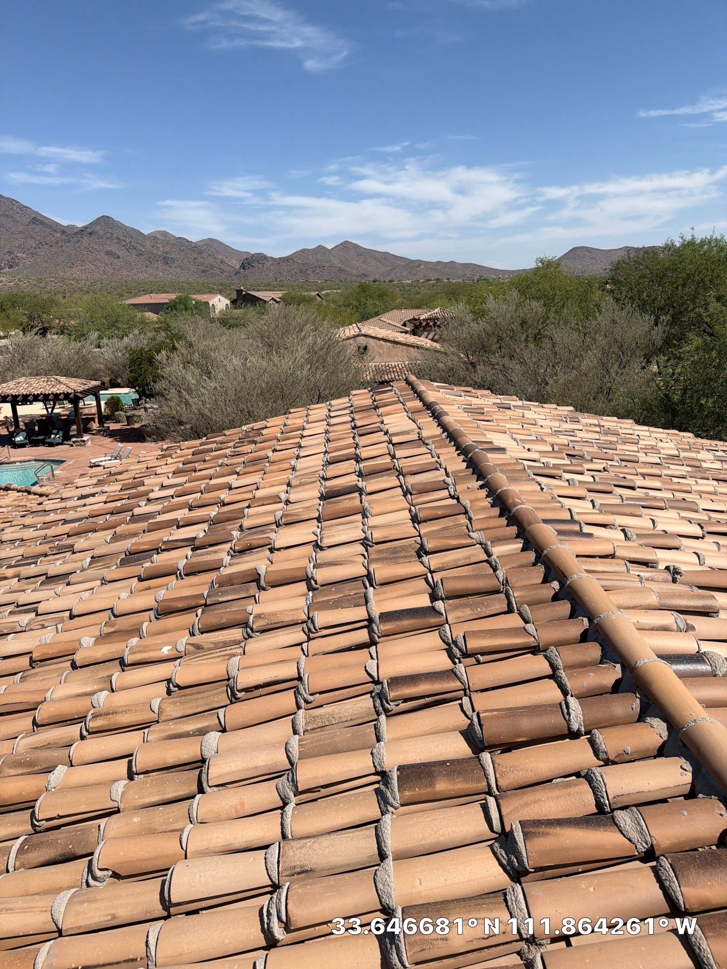 Project in Scottsdale, AZ by Saint Roofing