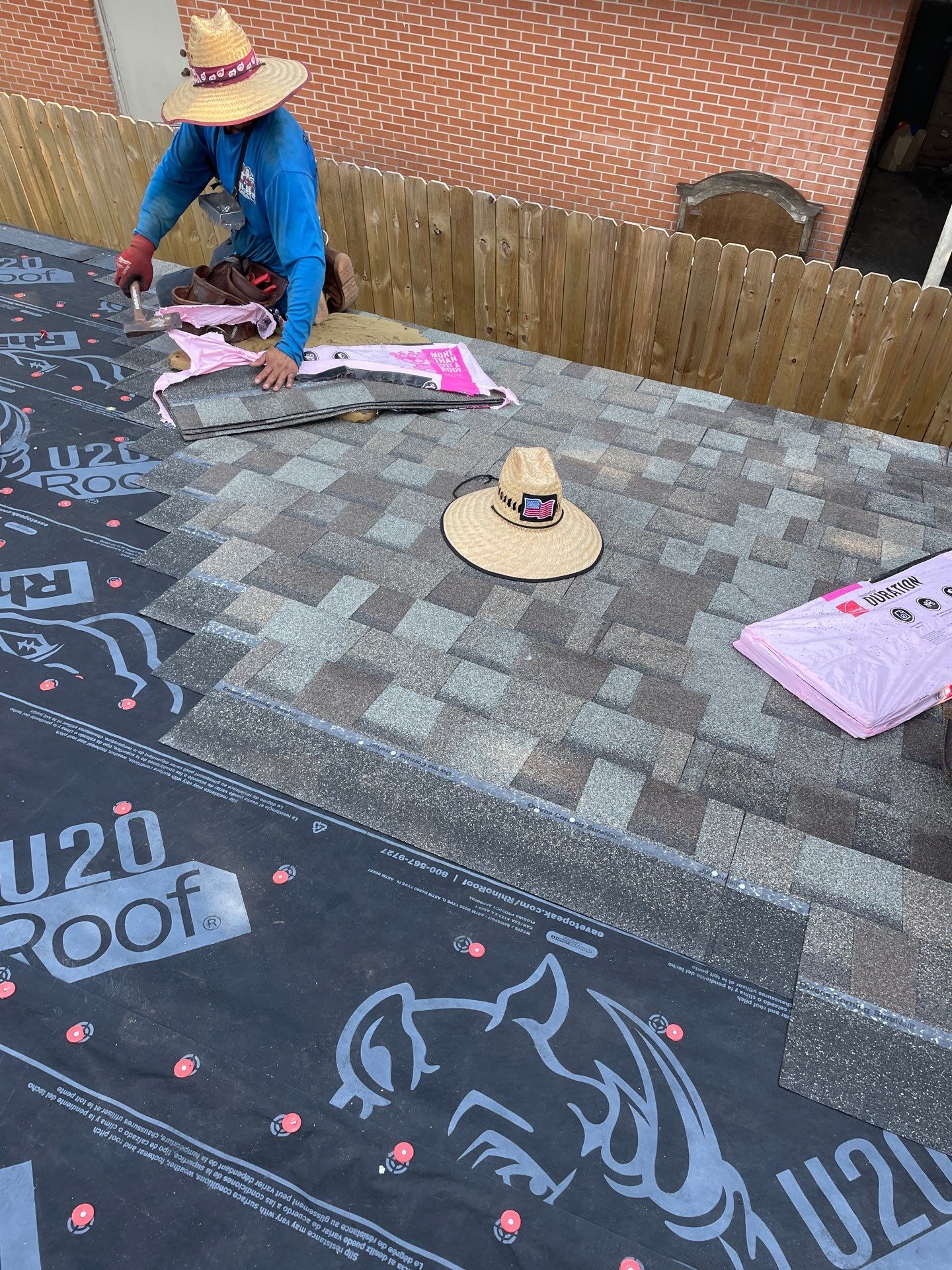 Residential Roofing Repair using Owen's Corning Duration (Lifetime) Shingles by Roof Repair Company
