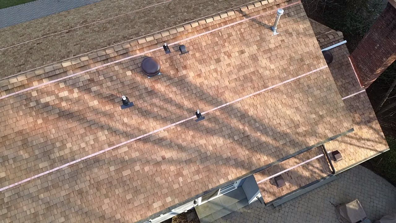 Roof Replacement using Cedar Shakes by CMNG LLC