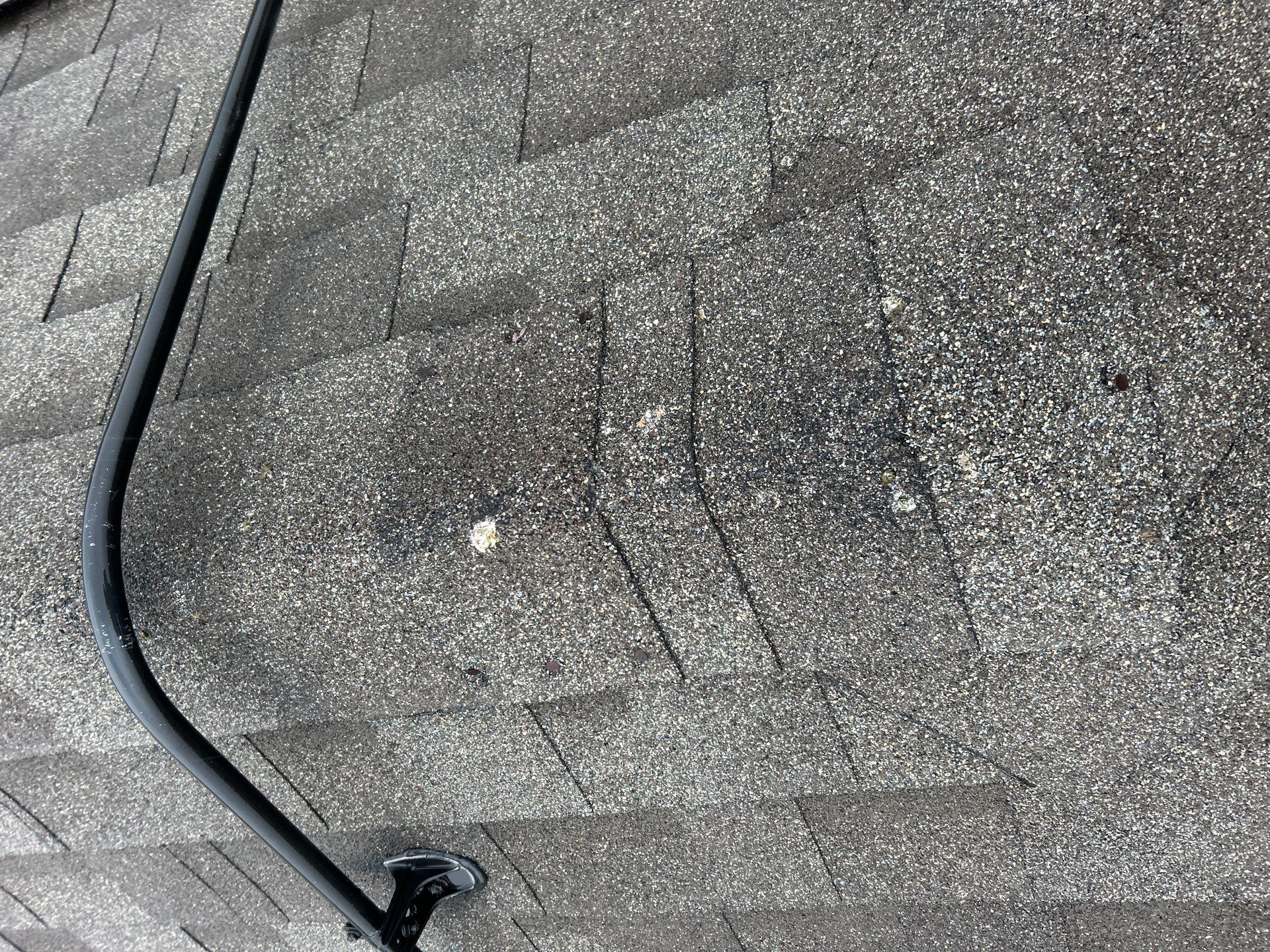 Hail Damage using Owen's Corning Duration (Lifetime) Shingles by Roof Repair Company