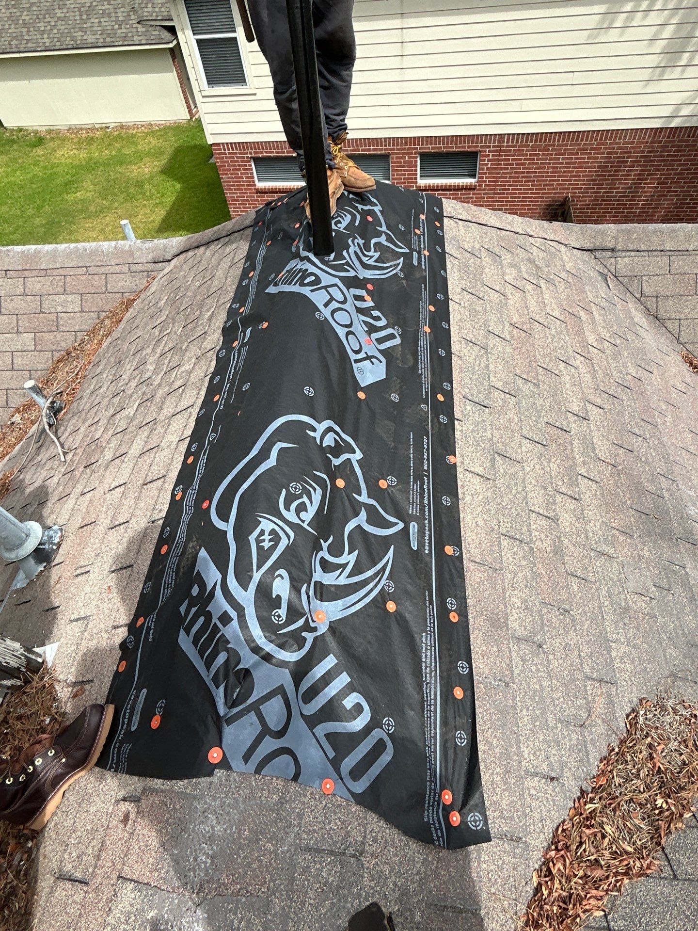 Residential Roofing Repair using Owen's Corning Duration (Lifetime) Shingles by Roof Repair Company