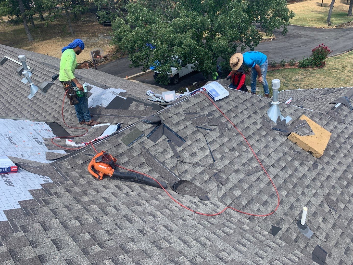 Roof Replacement near Ada by BANA Roofing and Solar Supply