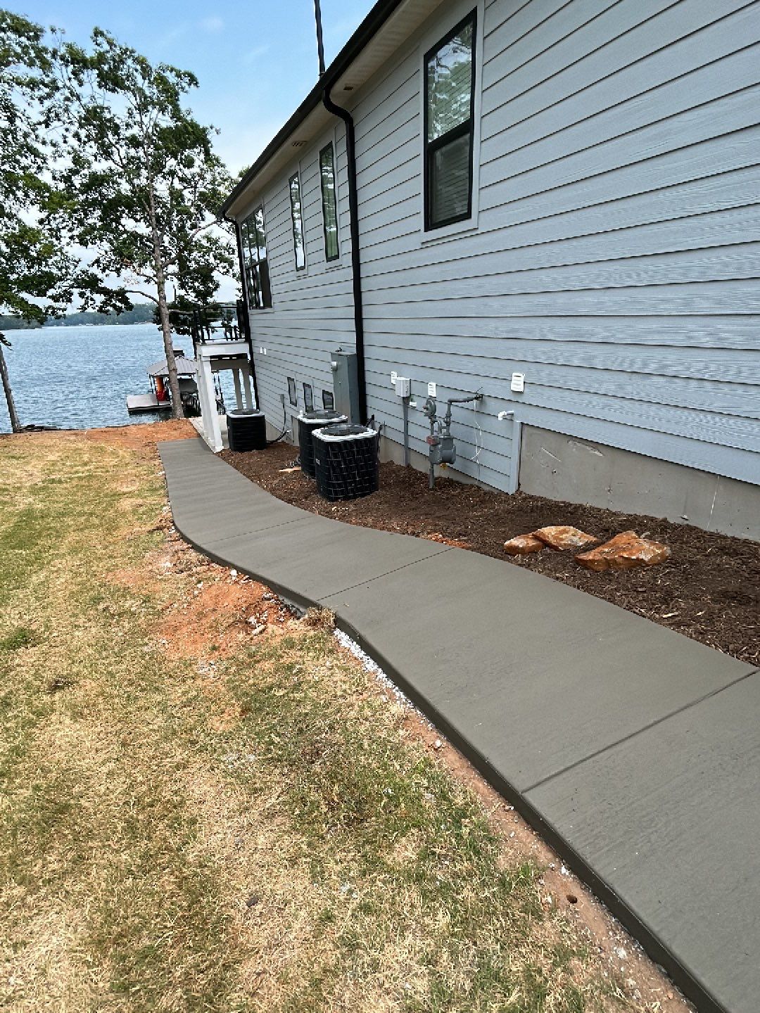 Stamped Concrete Patio by Xtreme Concrete Services