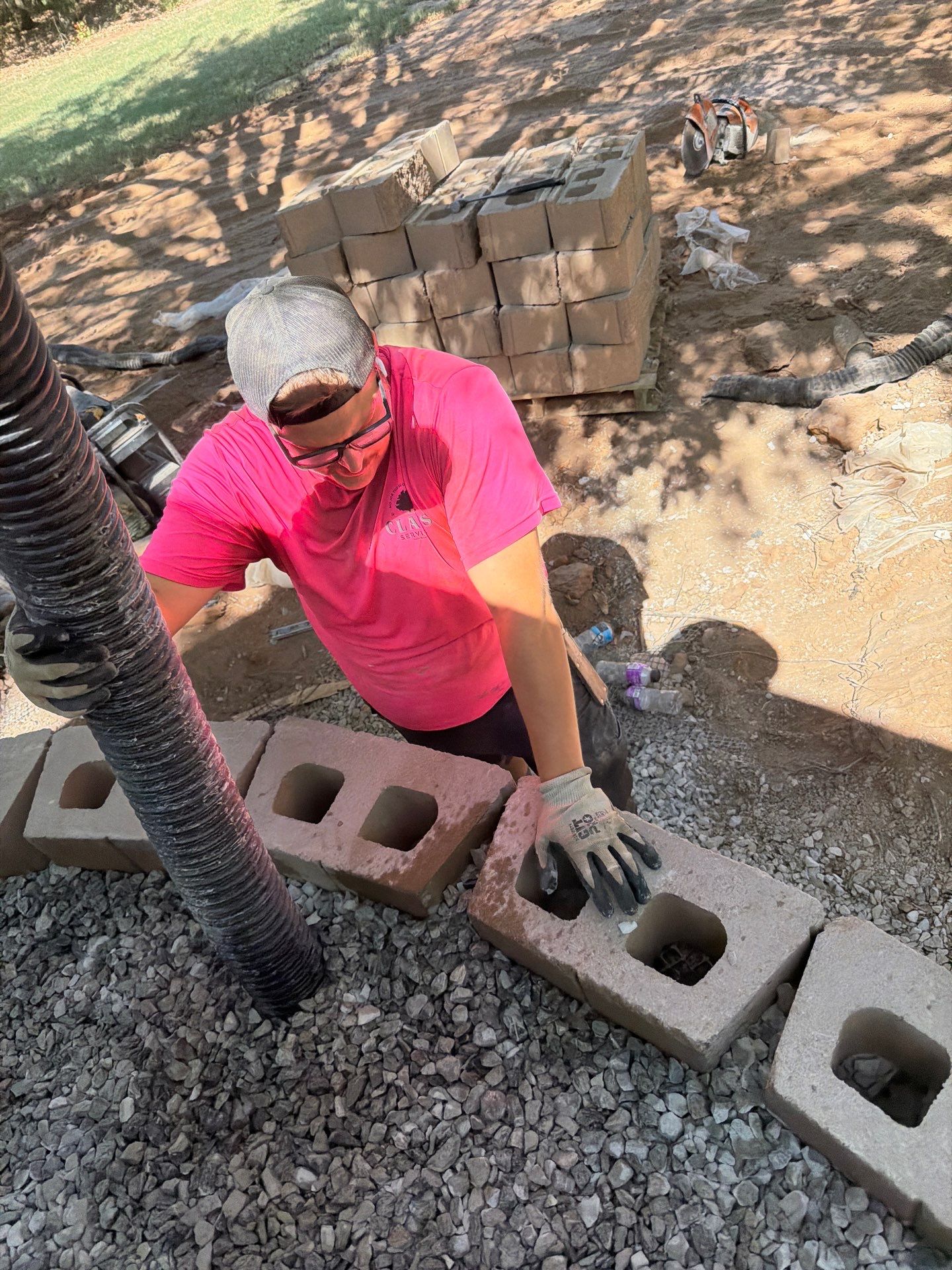 Retaining Wall by Clays Services Inc