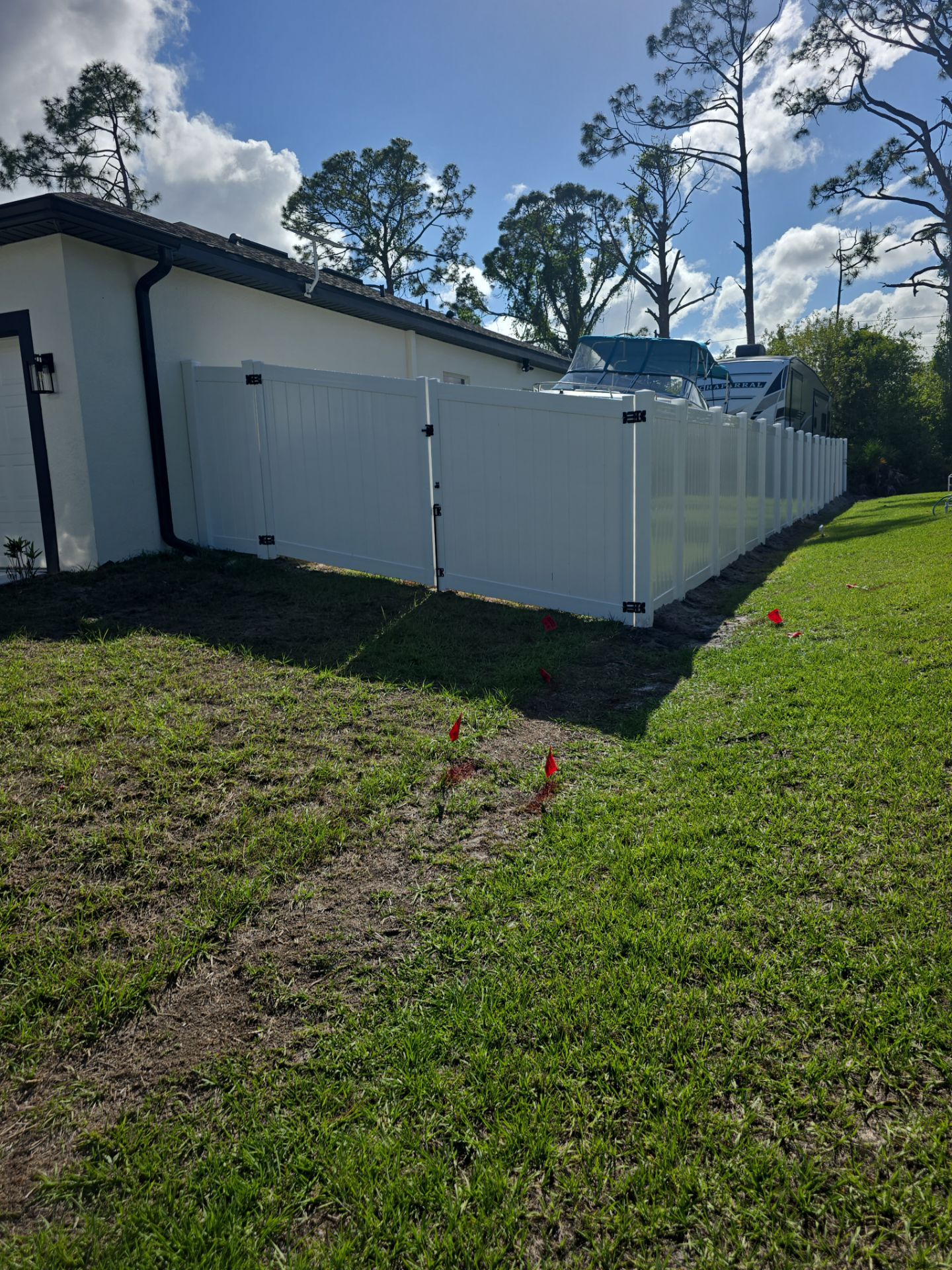 Vinyl Install in North Port by True Fence LLC