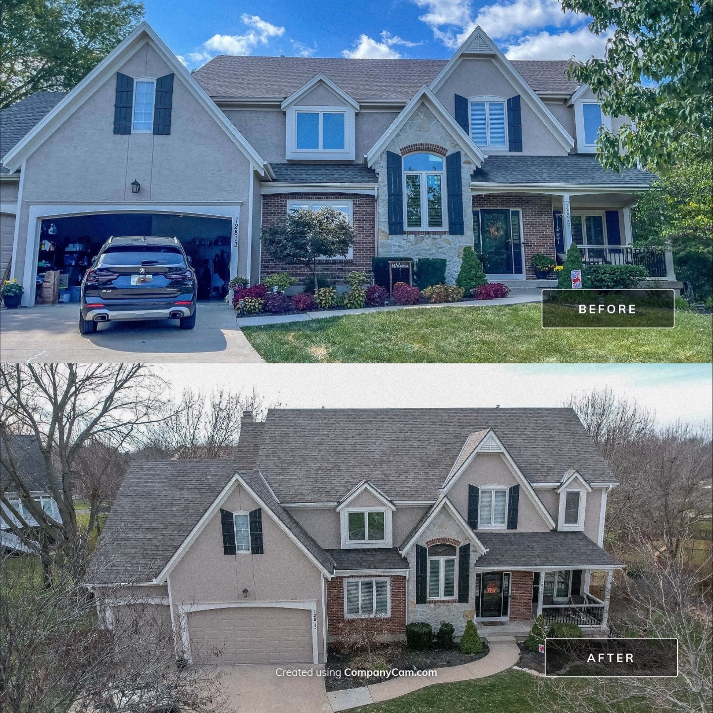 Project in Overland Park by HT Roofing & Construction, INC