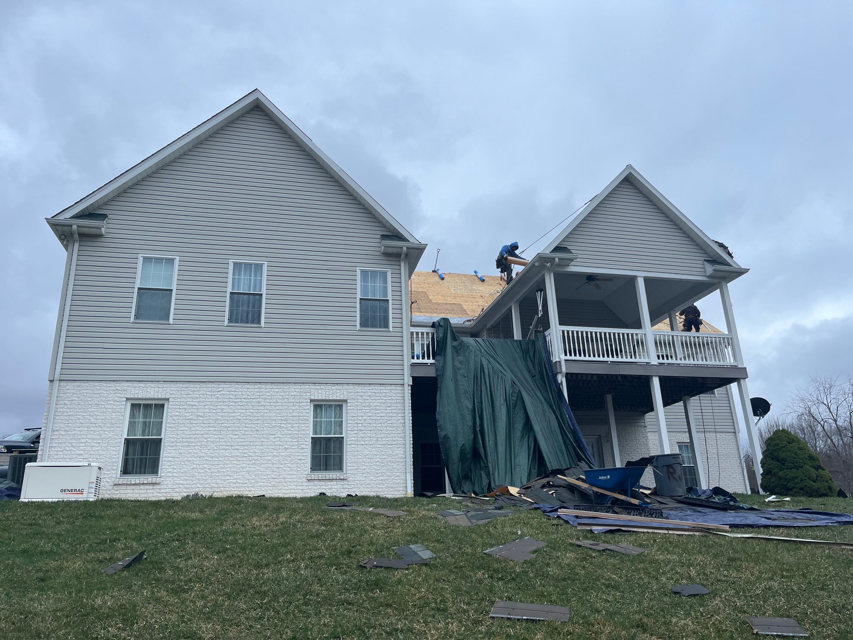 Residential Roofing Installation using Certainteed Landmark Pro Shingles by Fahey Roofing + Contracting