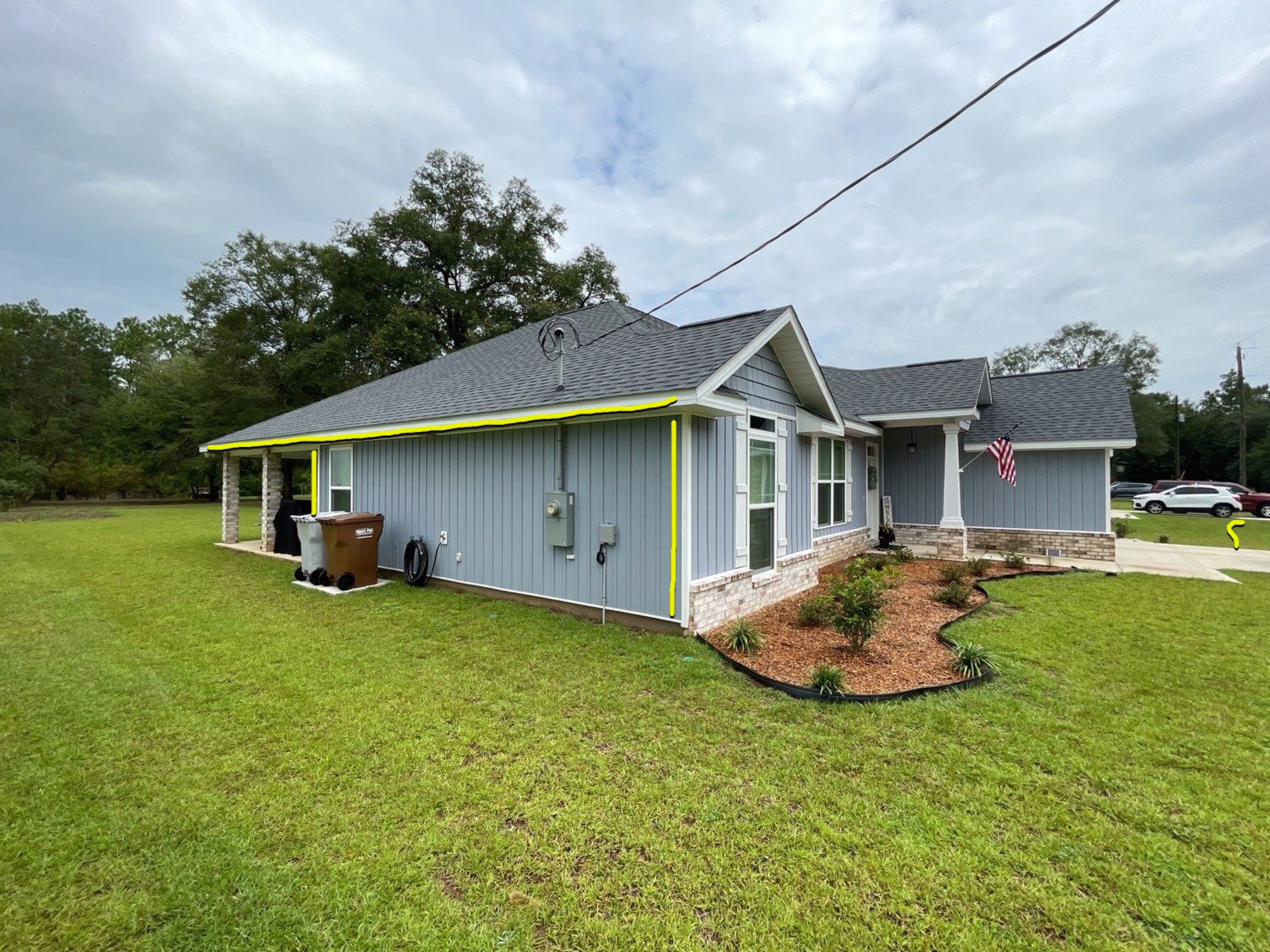 K-Style Seamless Gutter Installation using 6 Inch Seamless Gutters in Milton FL by Gutter Professors