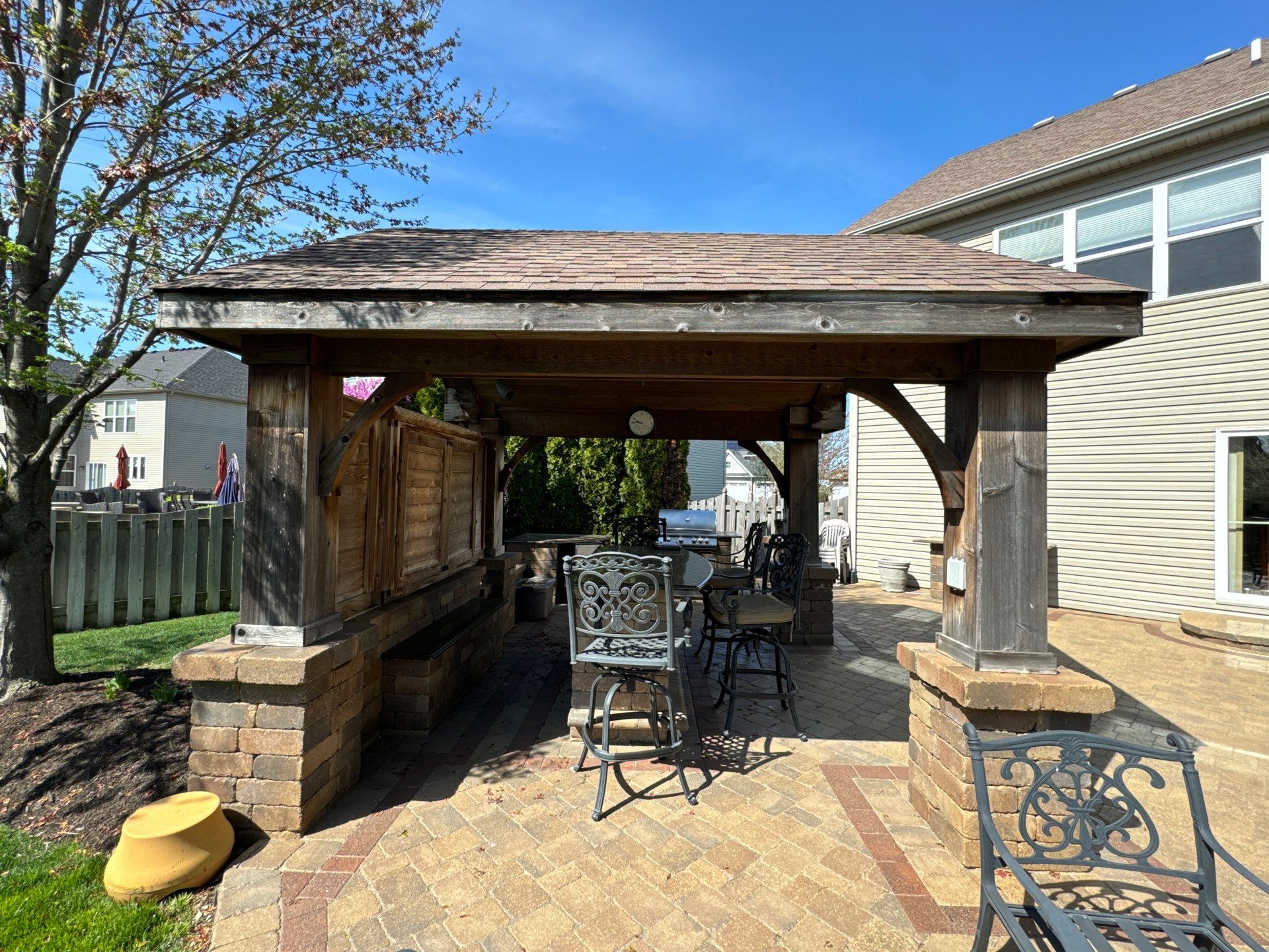 Pavillion Restoration by Two Brothers Residential Maintenance