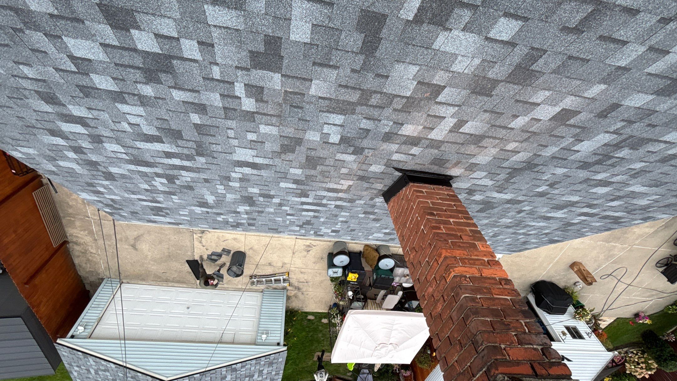 Roof Replacement using Owens Corning Slatestone Gray by 180 Contractors
